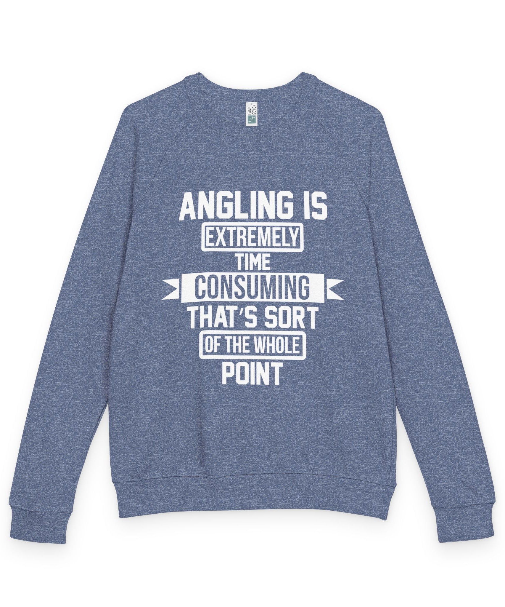 Crewneck Sweatshirt – Angling Quote for Fishers | Gallory Hive