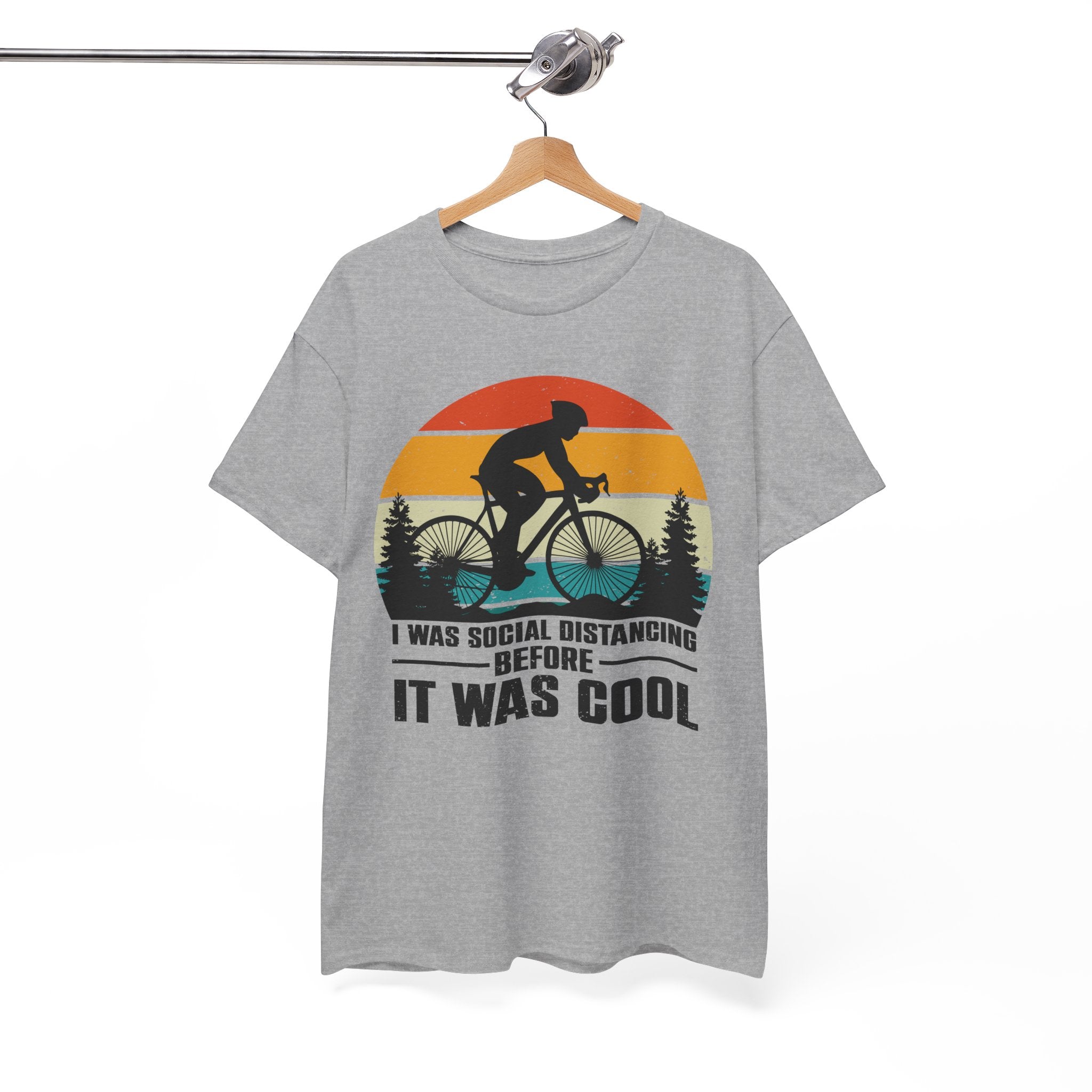 Retro Social Distancing Cyclist Tee | Gallory Hive