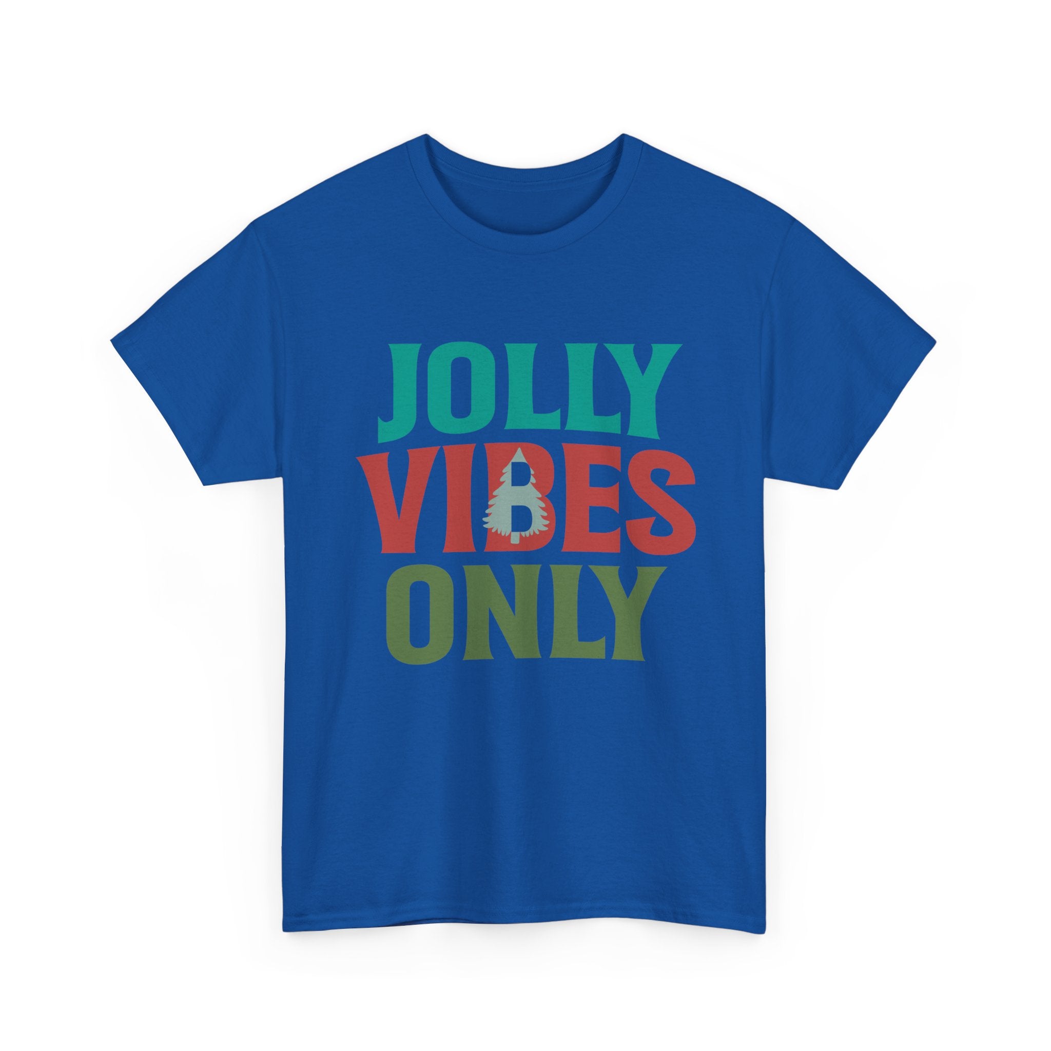 Festive Jolly Vibes Christmas T-Shirt | Gallory Hive