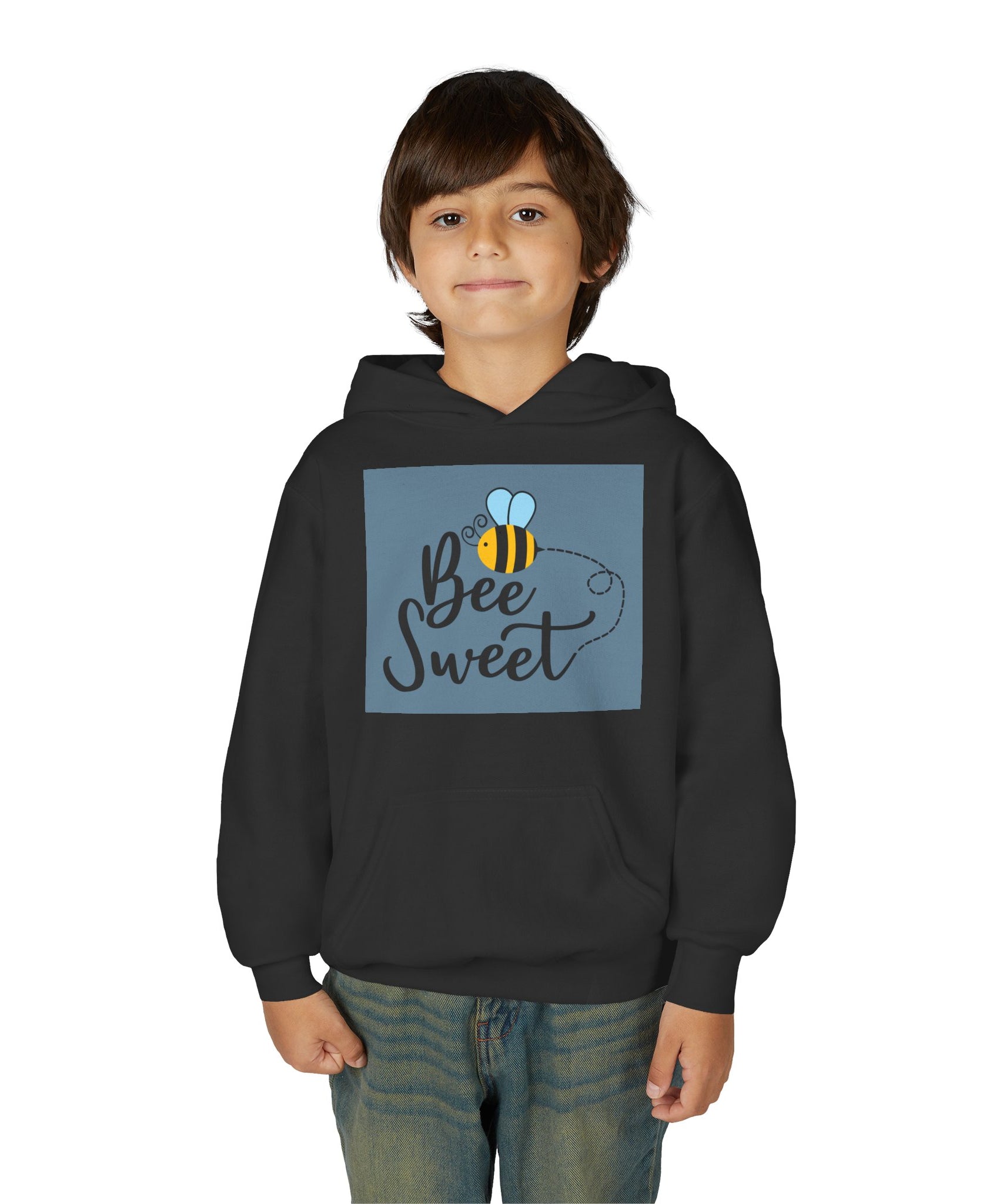 Unisex Kids Hoodie – Bee Sweet & Cozy