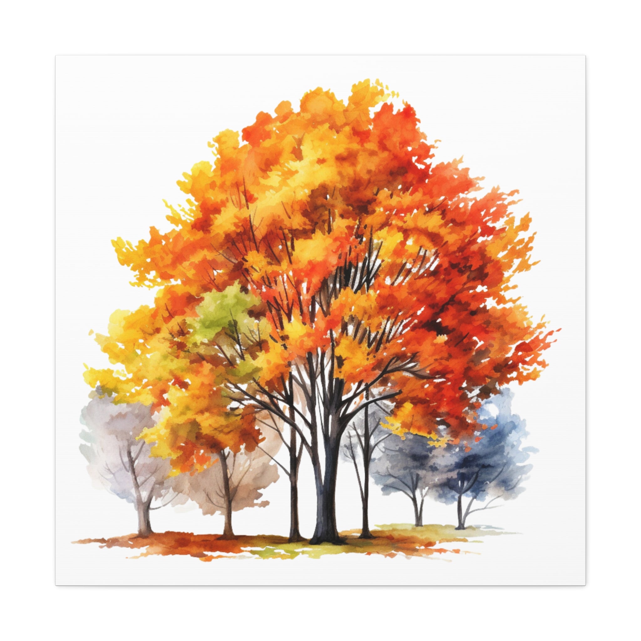 Autumn Tree Landscape – Floral Wall Decor | Gallory Hive