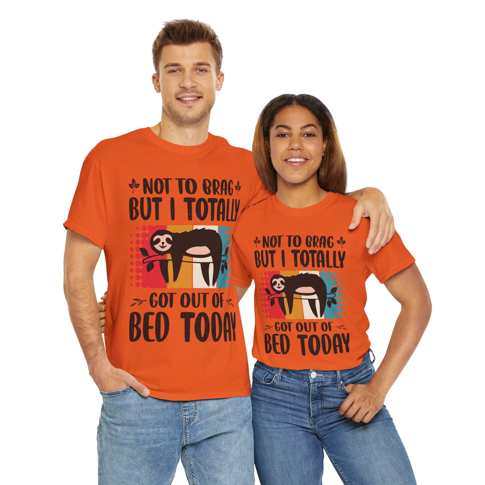 Vintage Got Out of Bed Sloth T-Shirt