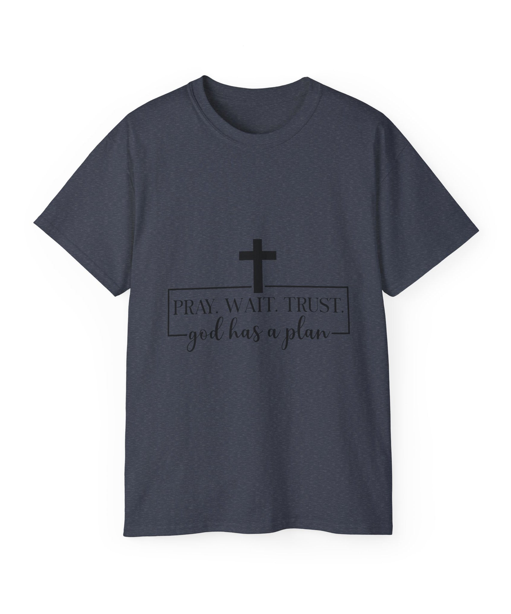 Unisex God has a plan Tee - Inspirational Casual Wear, Christian T-Shirt, Motivational Gift, Faith-Based Apparel, Everyday Comfort - Gallory Hive