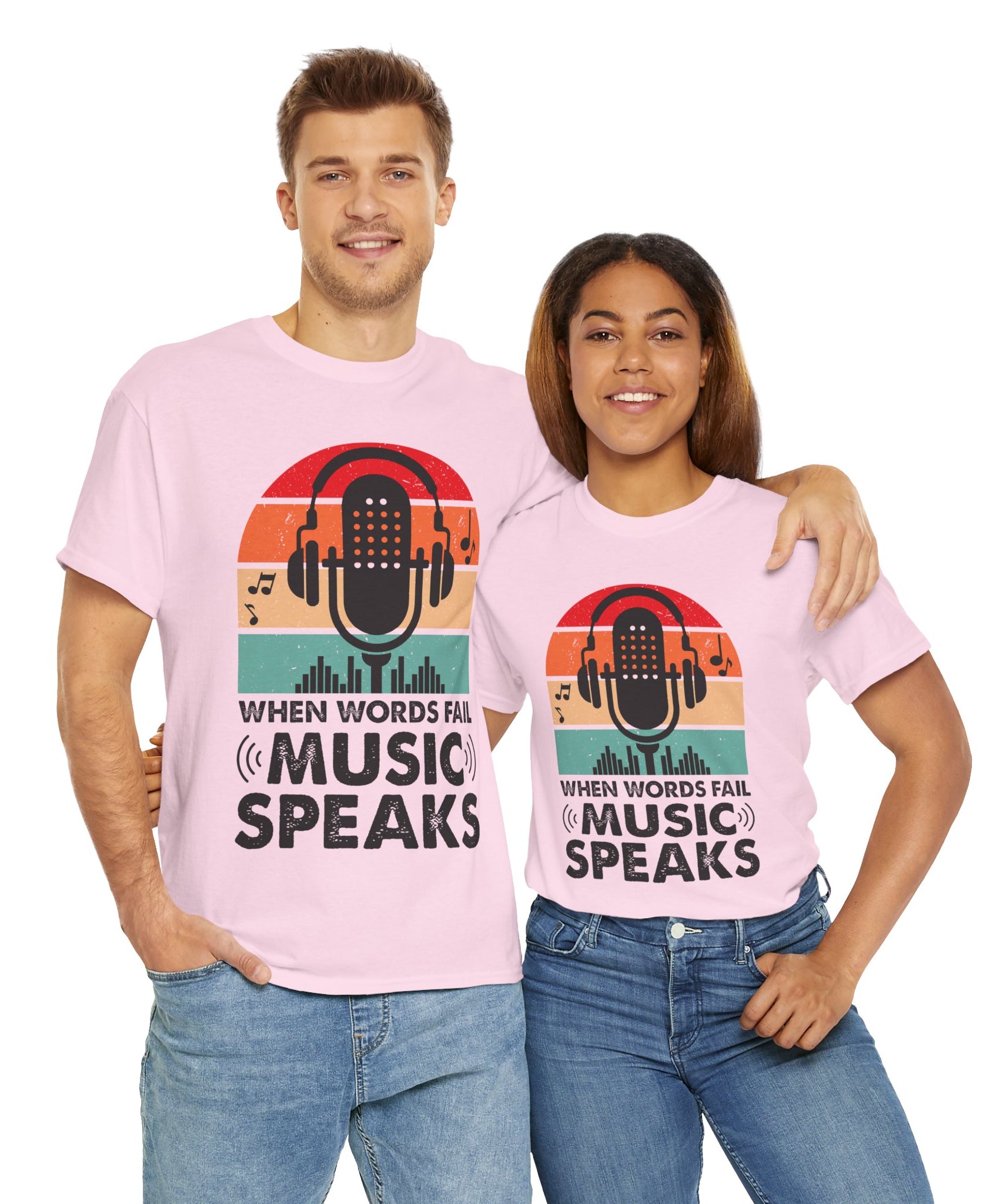 Vintage Audio Tee – Music Lover Style