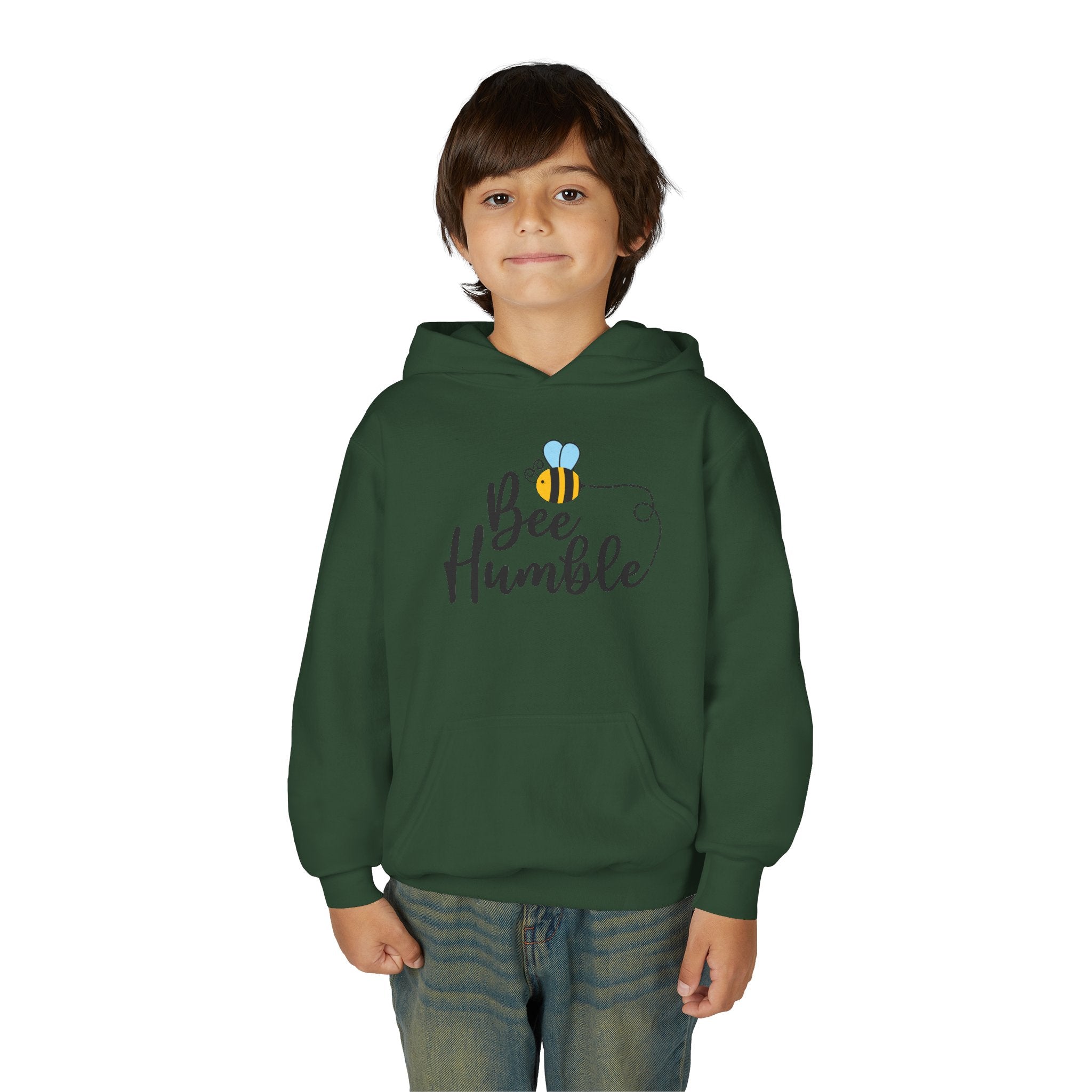 Bee Humble Unisex Kid's Hoodie – Smart Style with a Buzz