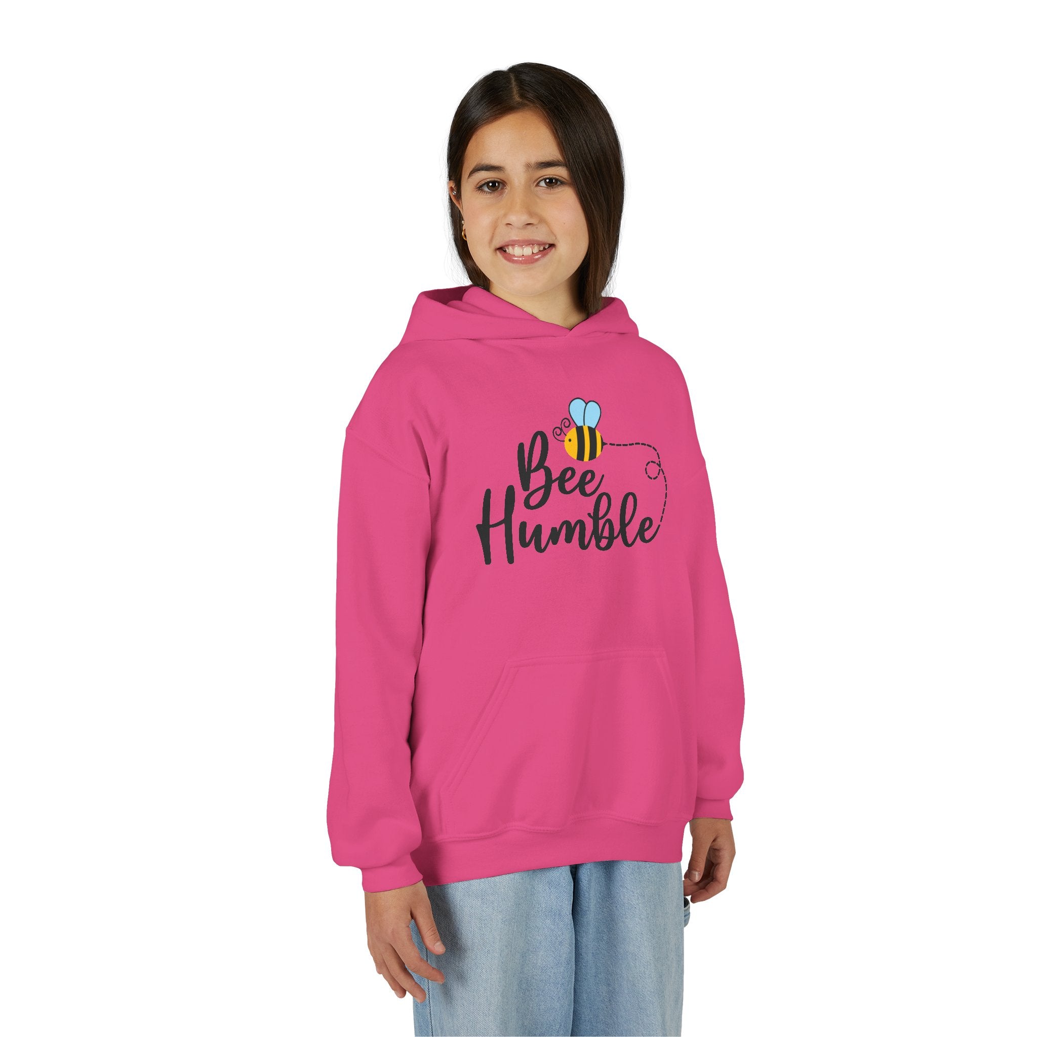 Bee Humble Unisex Kid's Hoodie – Smart Style with a Buzz