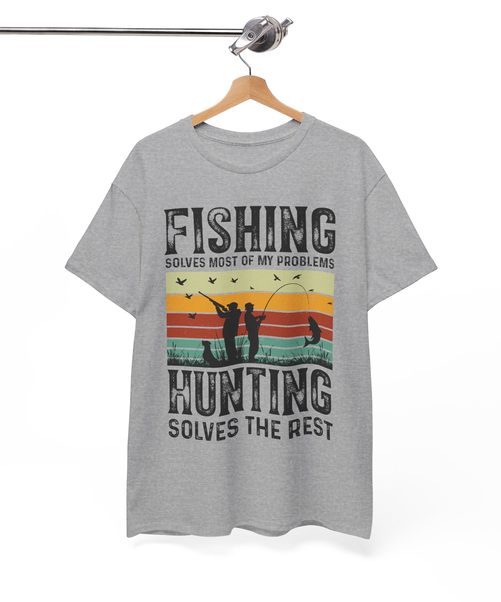 Funny Hunt and Fish Shirt for Men | Gallory Hive