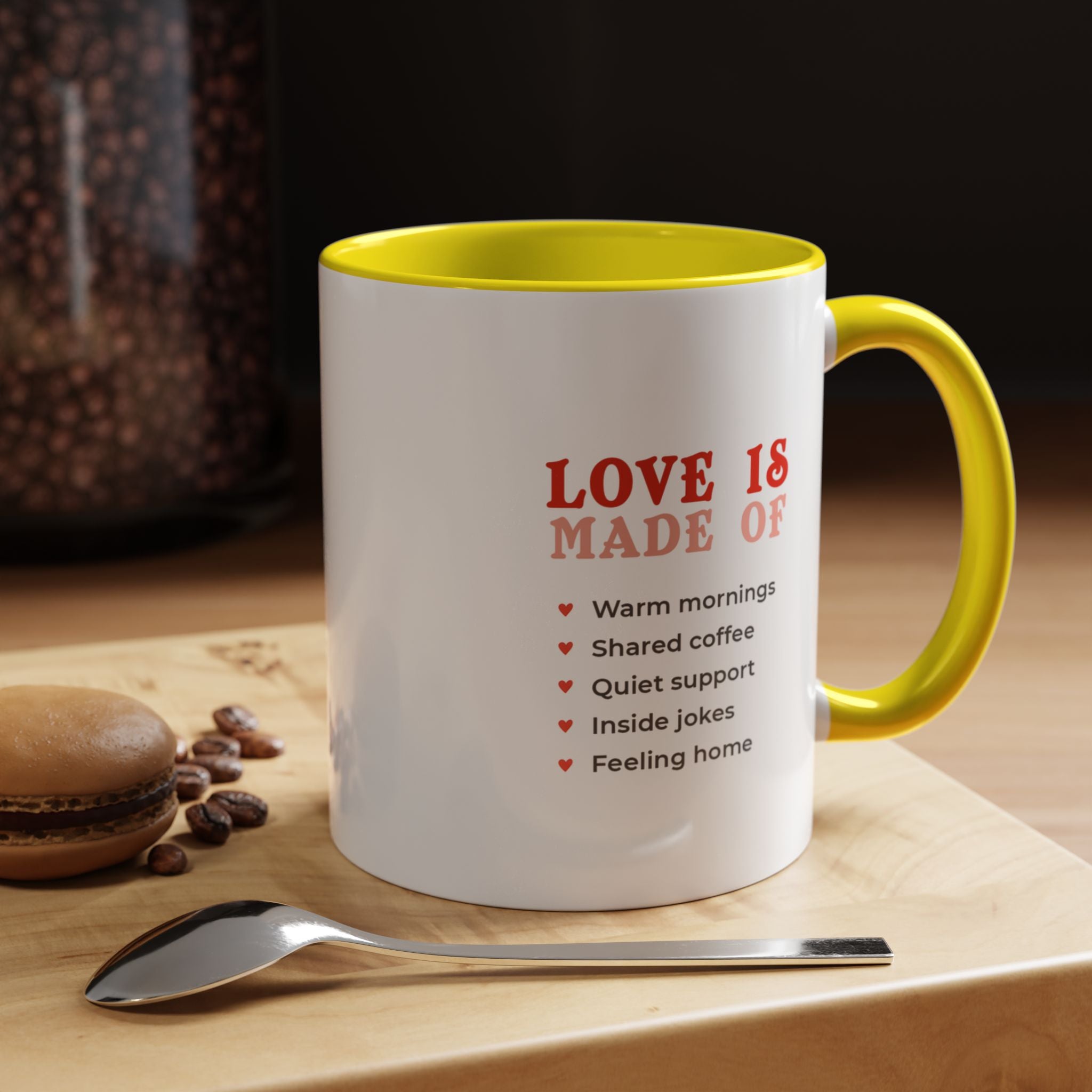 Romantic Love Quote Ceramic Coffee Mug | Gallory Hive