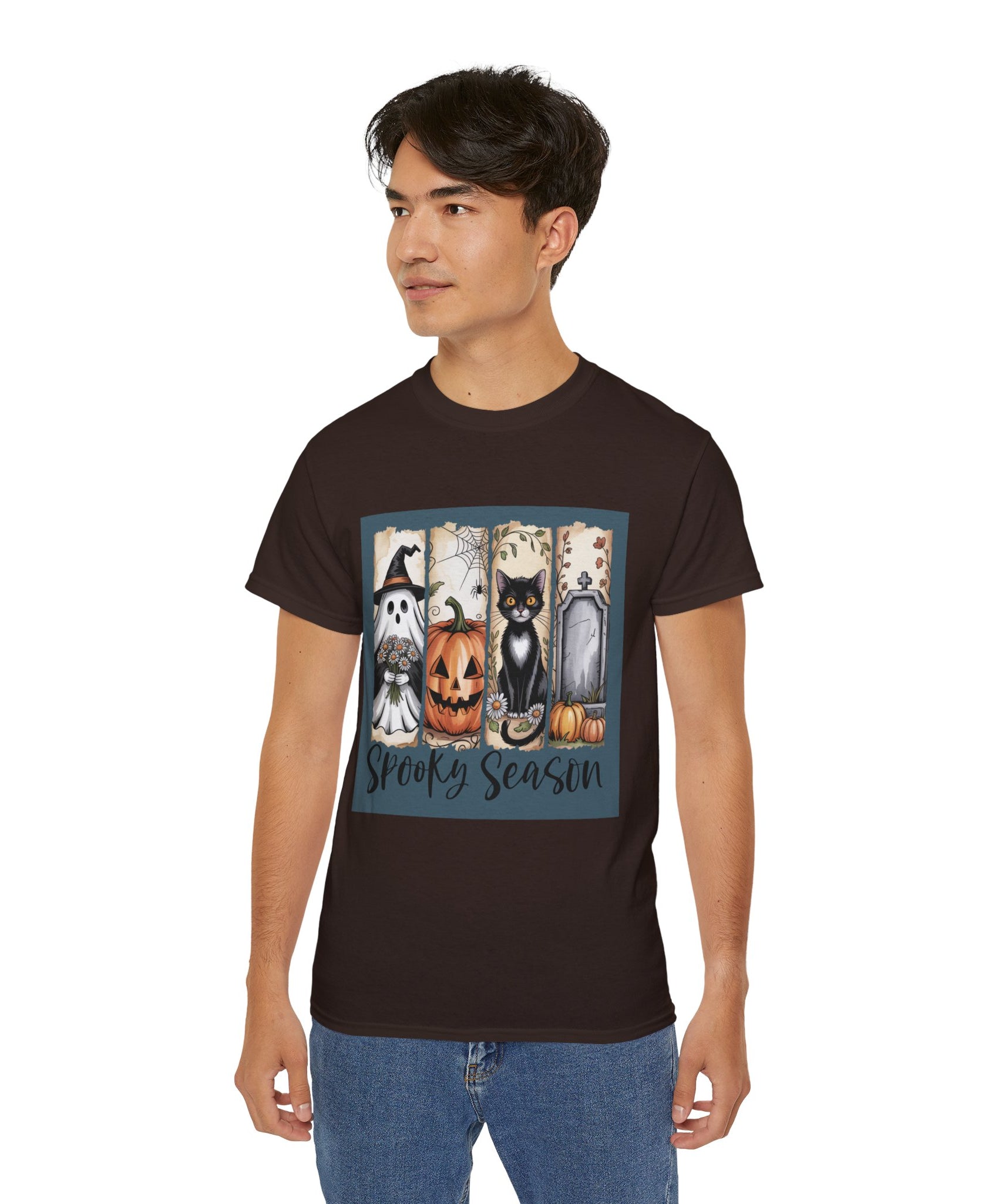 Unisex Spooky Season Tee - Inspirational Casual Wear, Christian T-Shirt, Motivational Gift, Faith-Based Apparel, Everyday Comfort - Gallory Hive