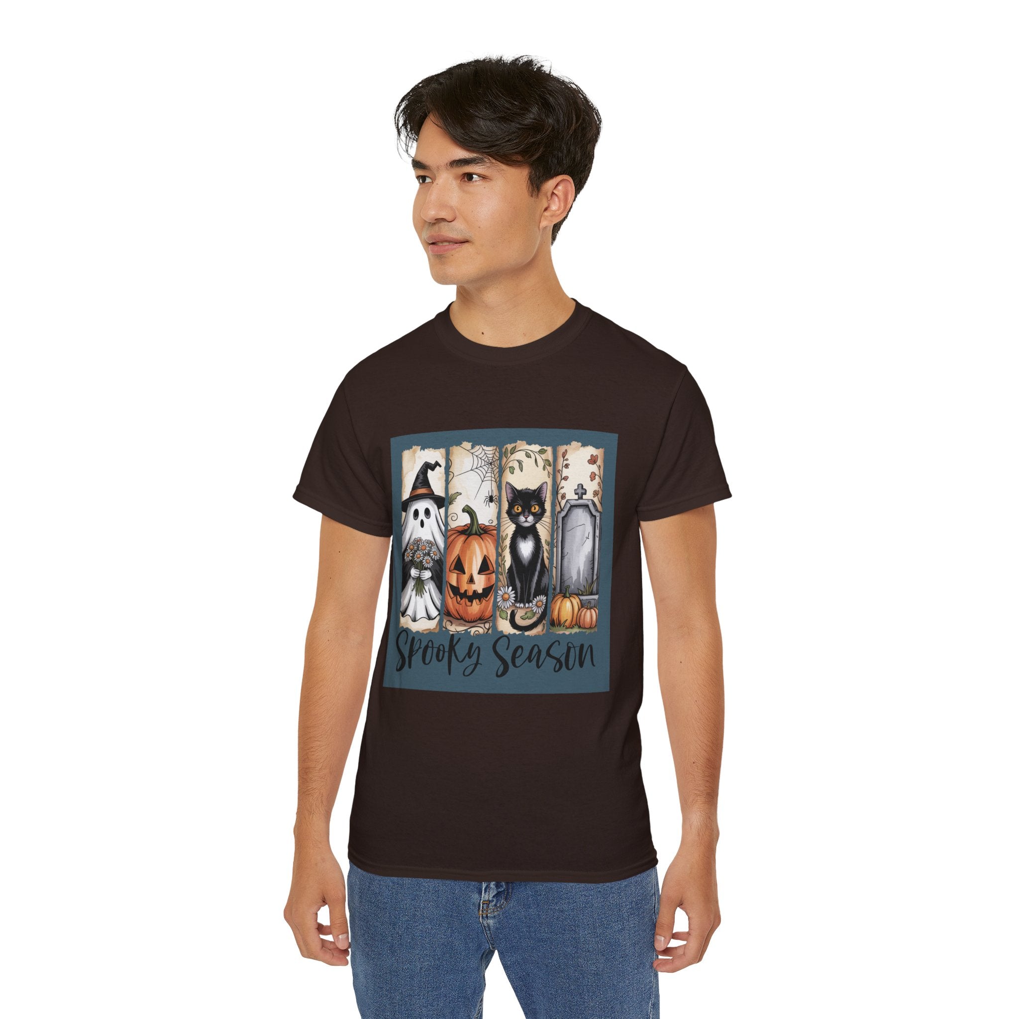 Unisex Spooky Season Tee - Inspirational Casual Wear, Christian T-Shirt, Motivational Gift, Faith-Based Apparel, Everyday Comfort