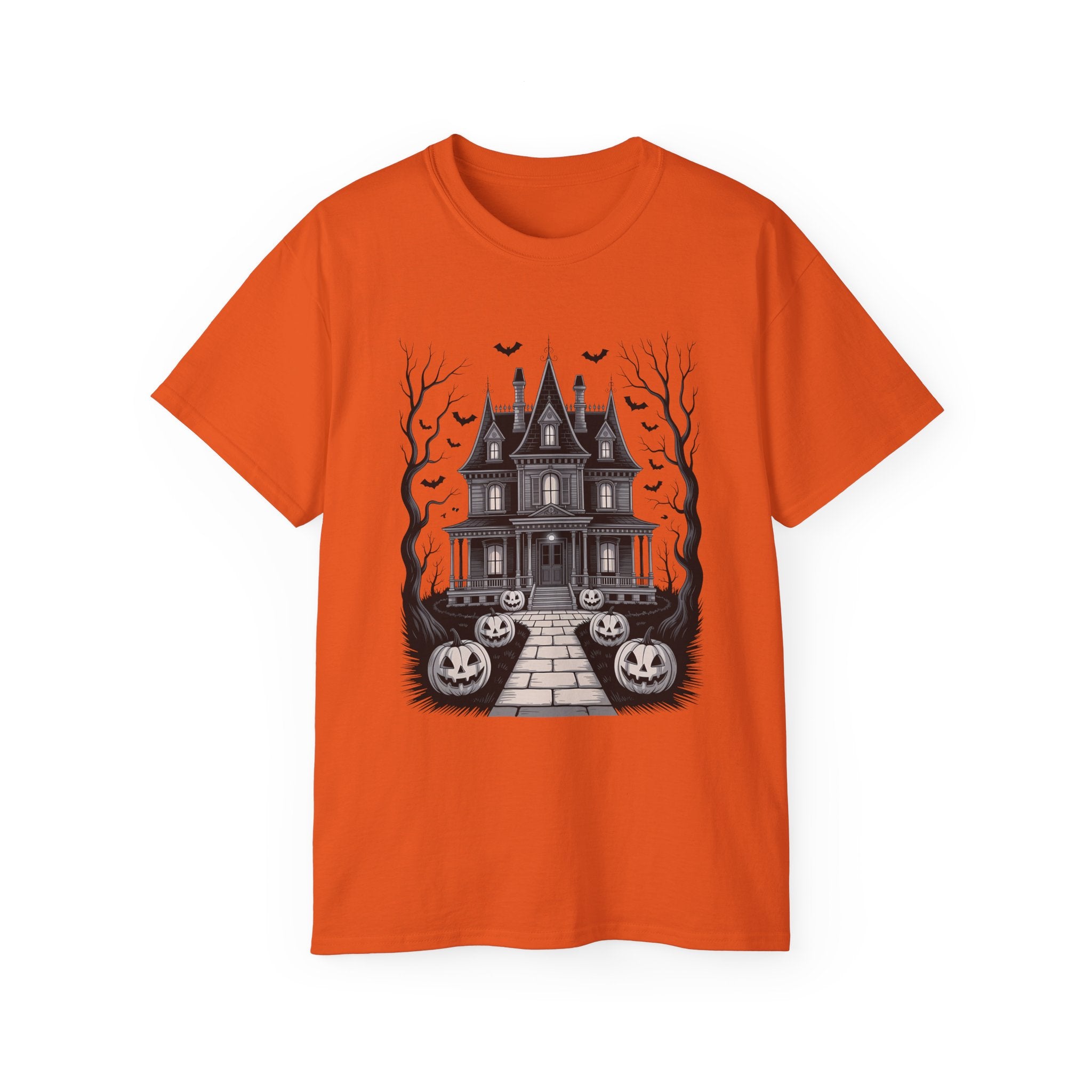 Haunted House Halloween Night Tee | Gallory Hive