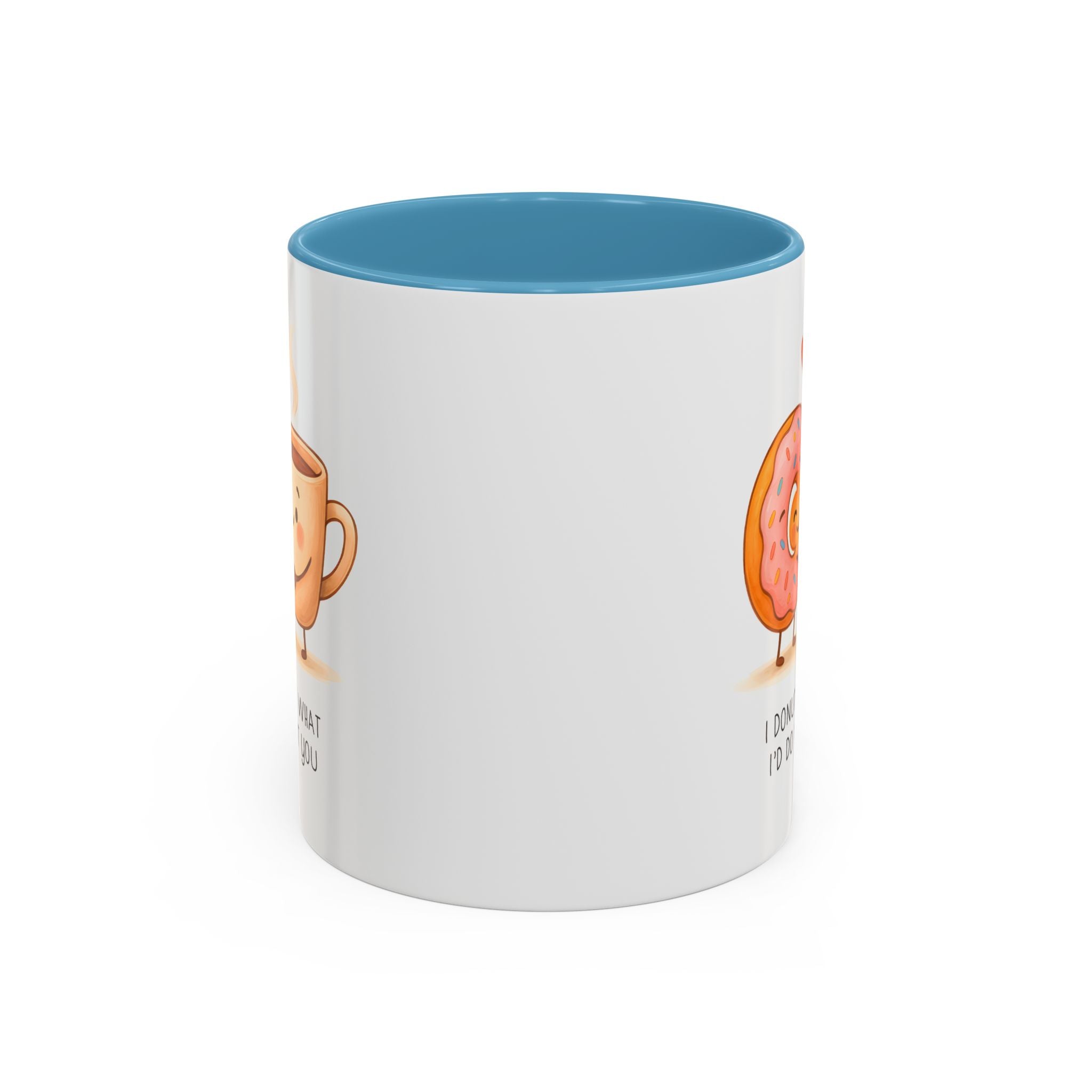 Cute Donut and Coffee Love Ceramic Mug | Gallory Hive