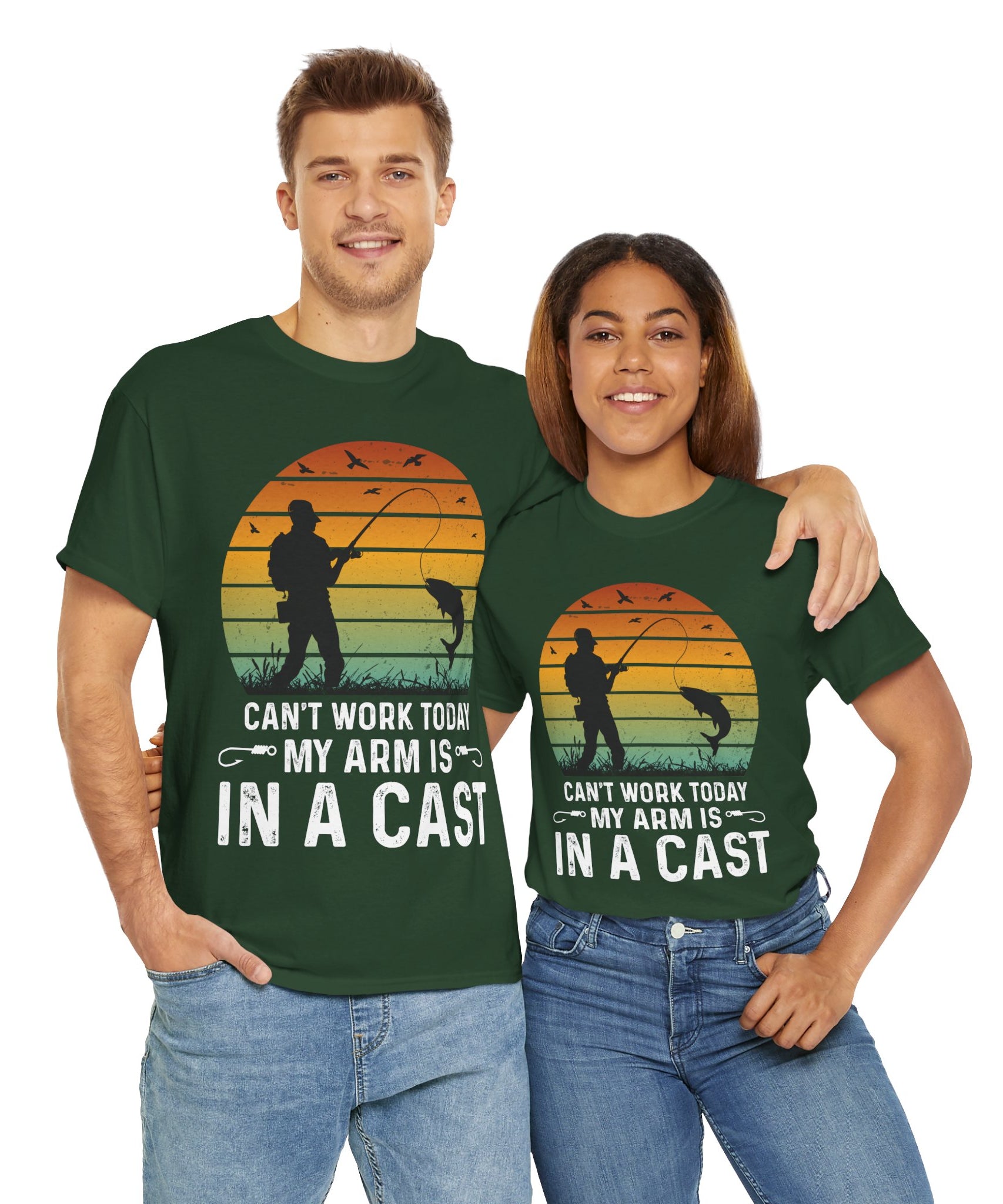 Retro Fisherman Humor Shirt