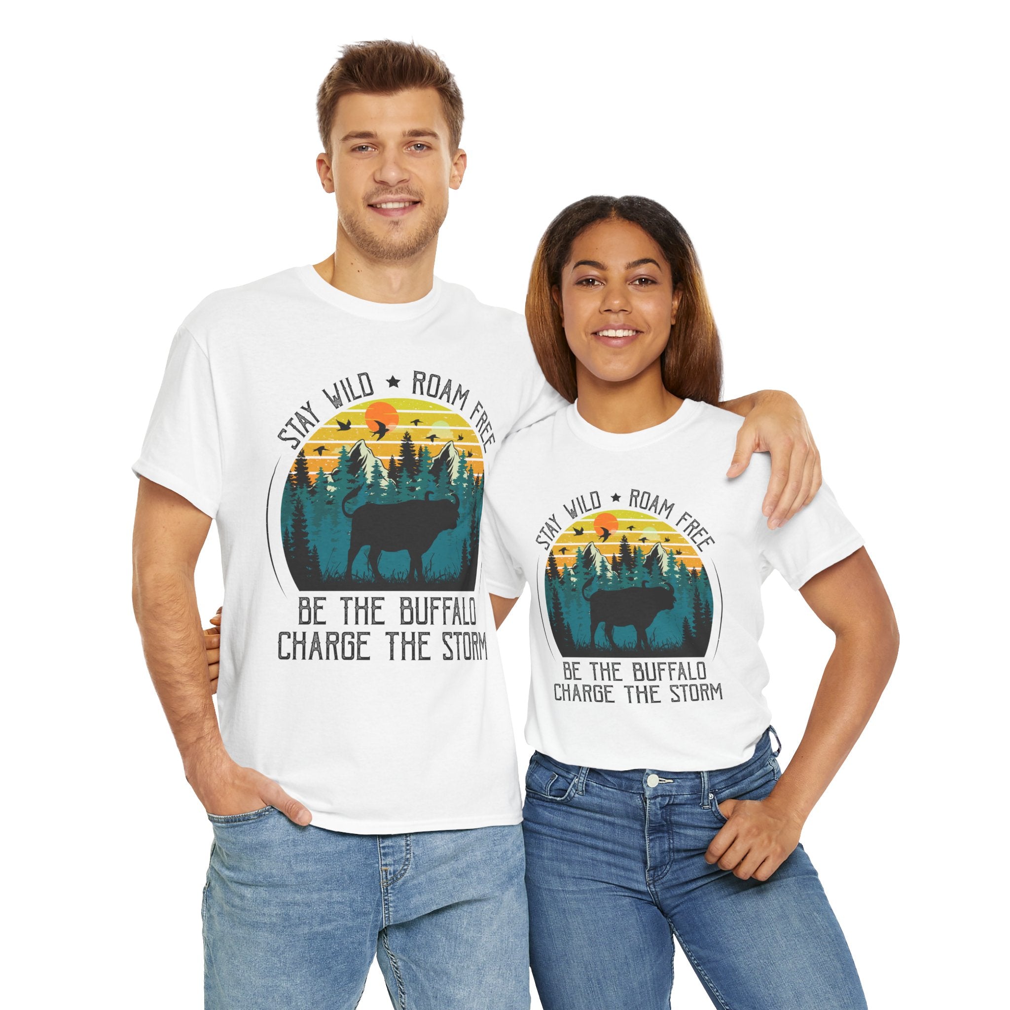 Wild Buffalo Mountain Graphic Tee