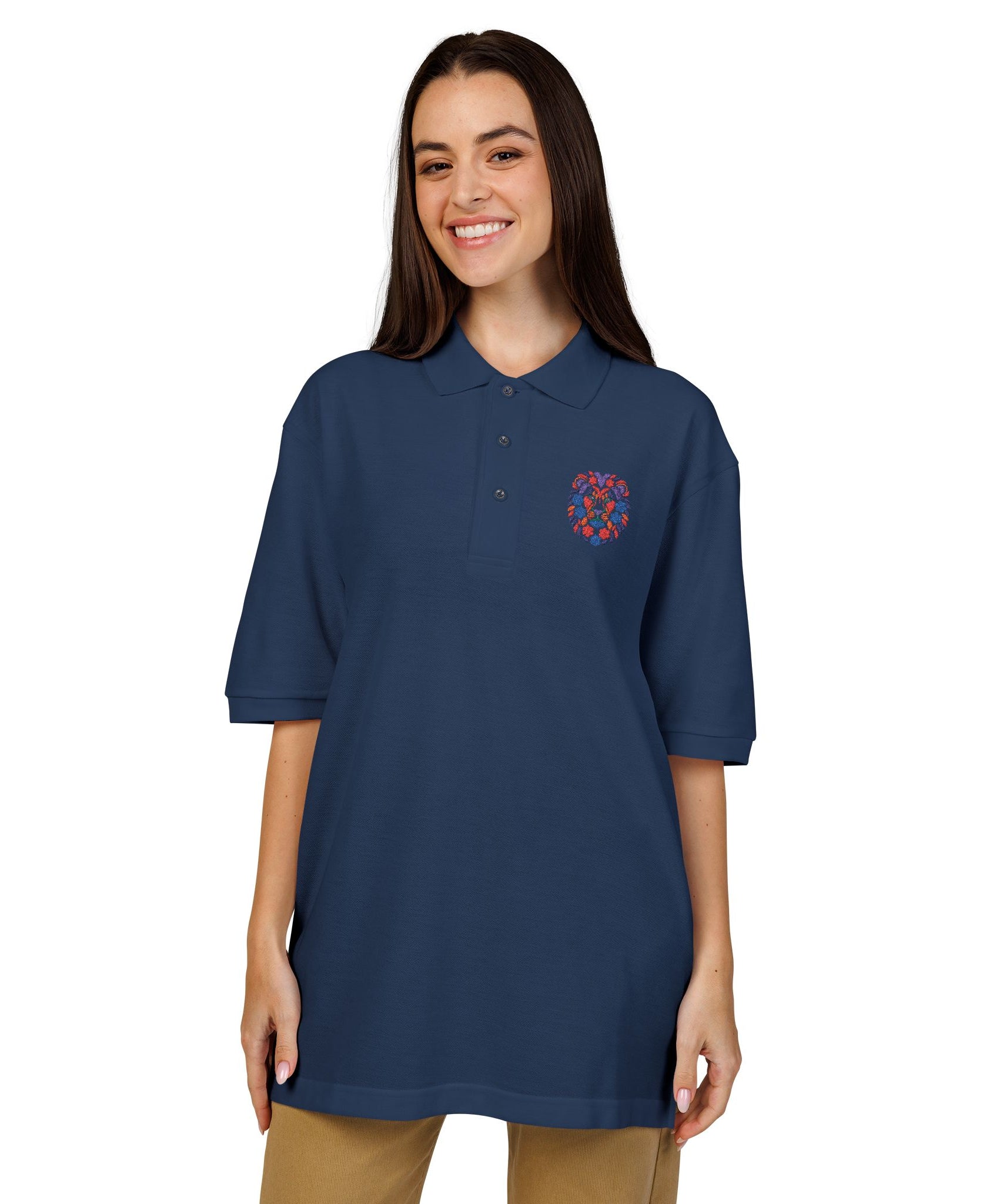 Embroidery Polo Shirt - Stylish, Comfortable, Unisex Shirt for Casual and Office Wear, Perfect Gift for Birthdays and Holidays - Gallory Hive