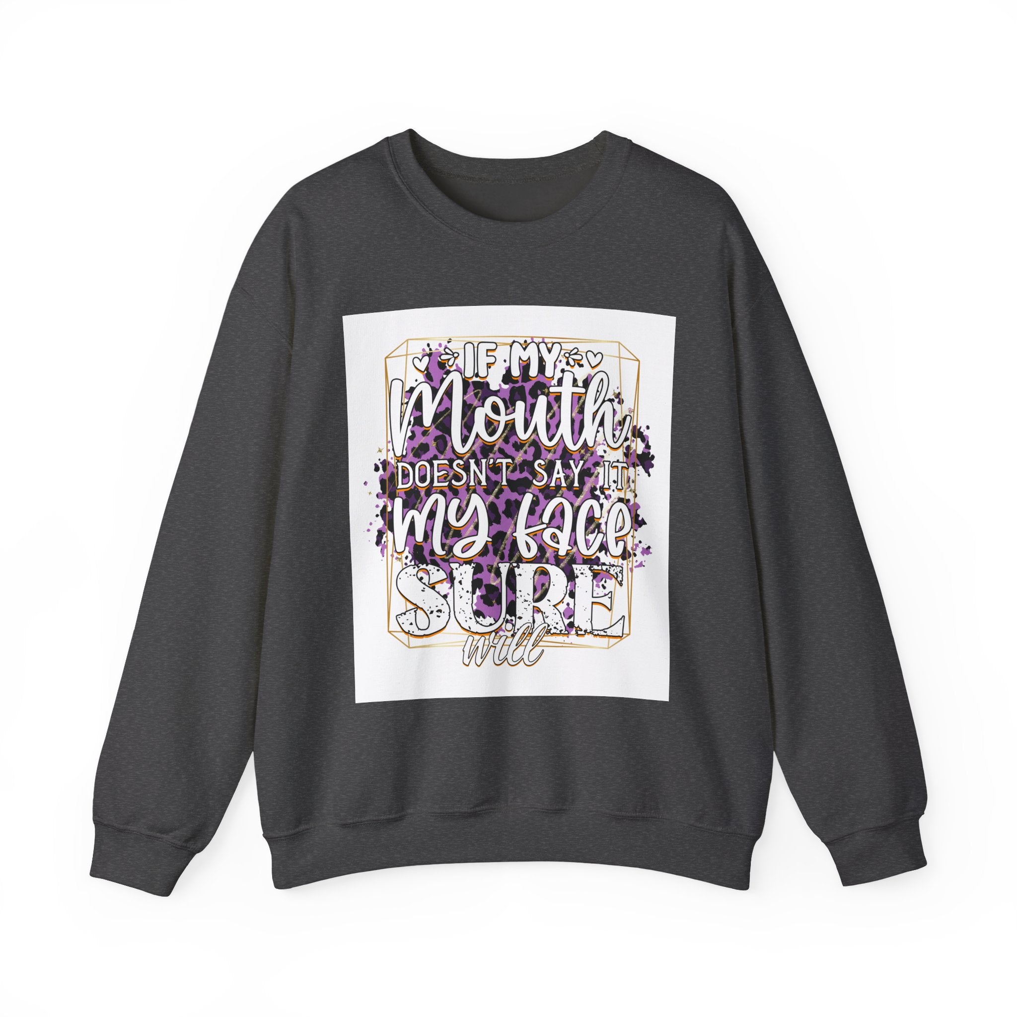 Expressive Crewneck Sweatshirt - Casual Humor Apparel, Gift for Friends, Family