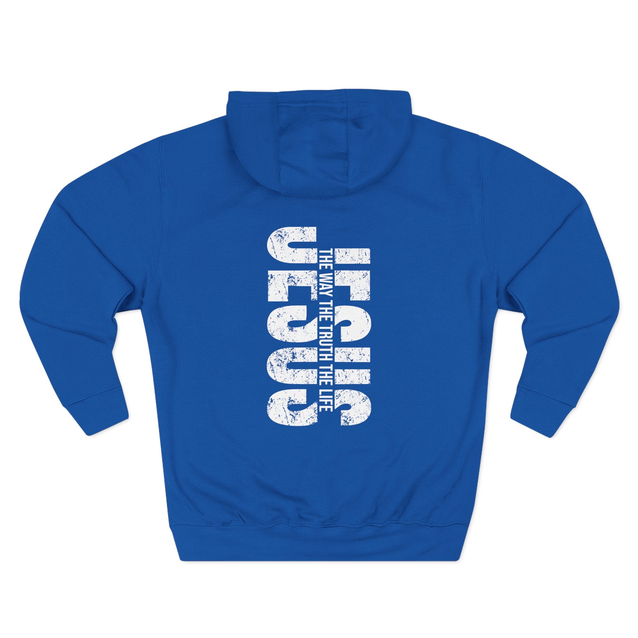 Faith-Inspired Fleece Hoodie, Comfortable Hoodie, Spiritual Gift, Cross Design, Inspirational Fashion, Cozy & Stylish