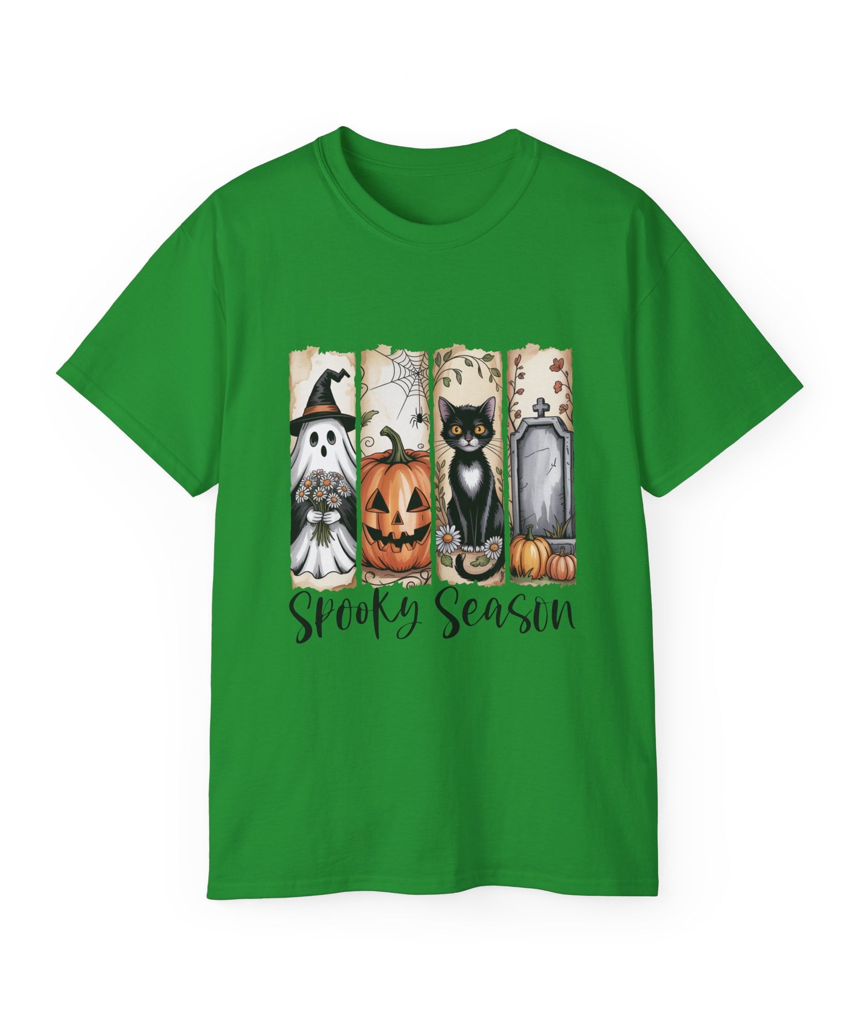 Unisex Spooky Season Tee - Inspirational Casual Wear, Christian T-Shirt, Motivational Gift, Faith-Based Apparel, Everyday Comfort - Gallory Hive