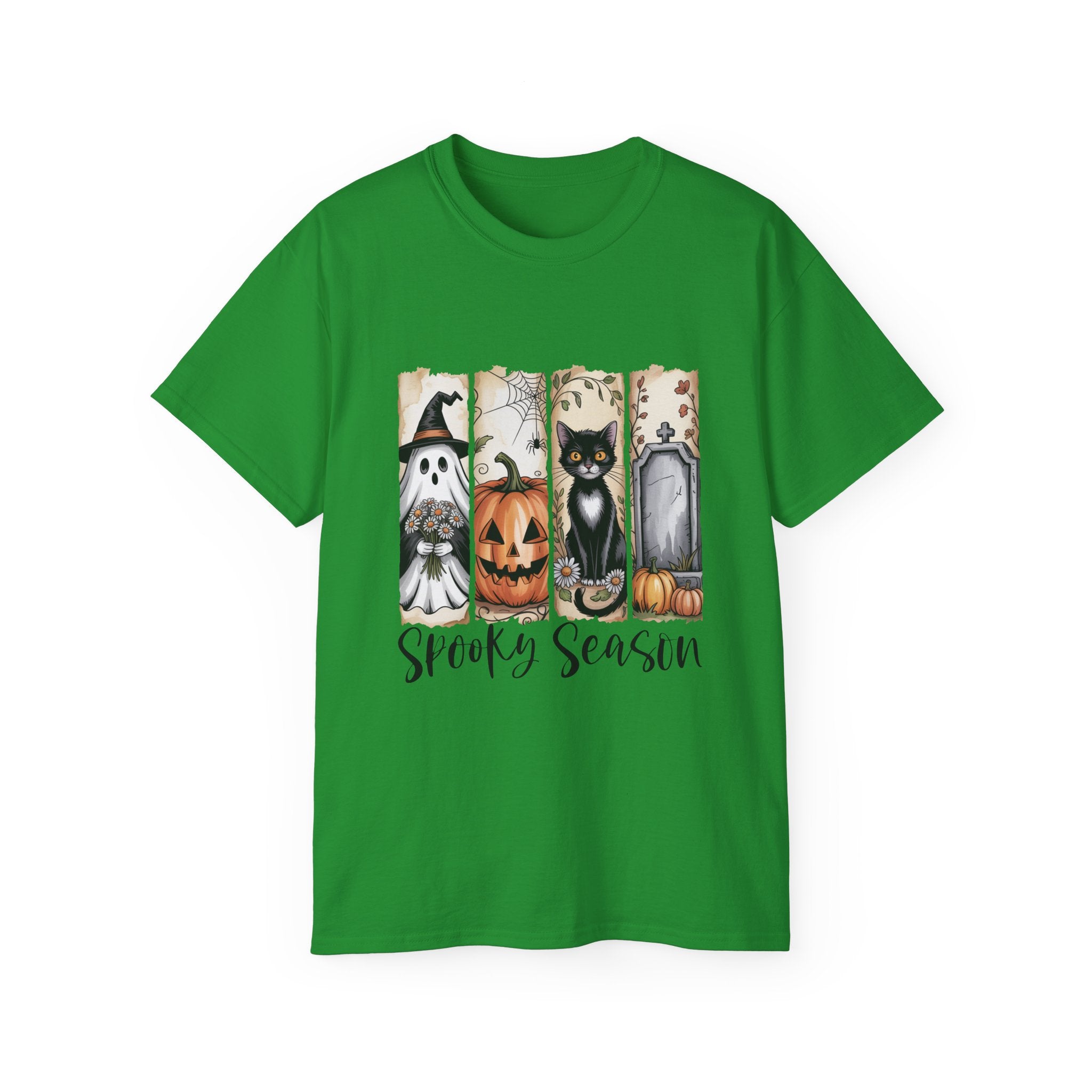 Unisex Spooky Season Tee - Inspirational Casual Wear, Christian T-Shirt, Motivational Gift, Faith-Based Apparel, Everyday Comfort - Gallory Hive