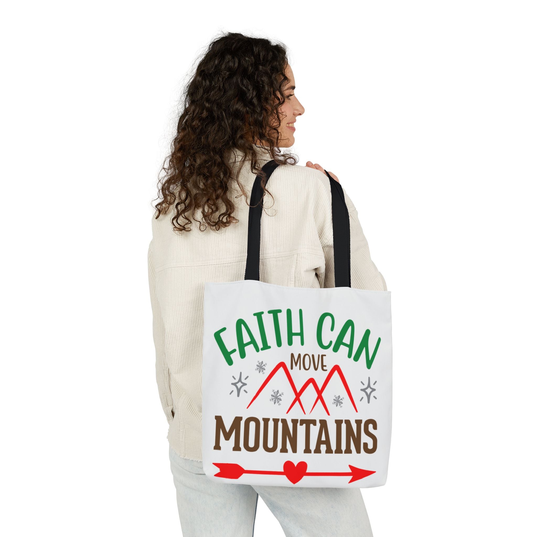 Inspirational Quote Canvas Polyester Tote | Gallory Hive