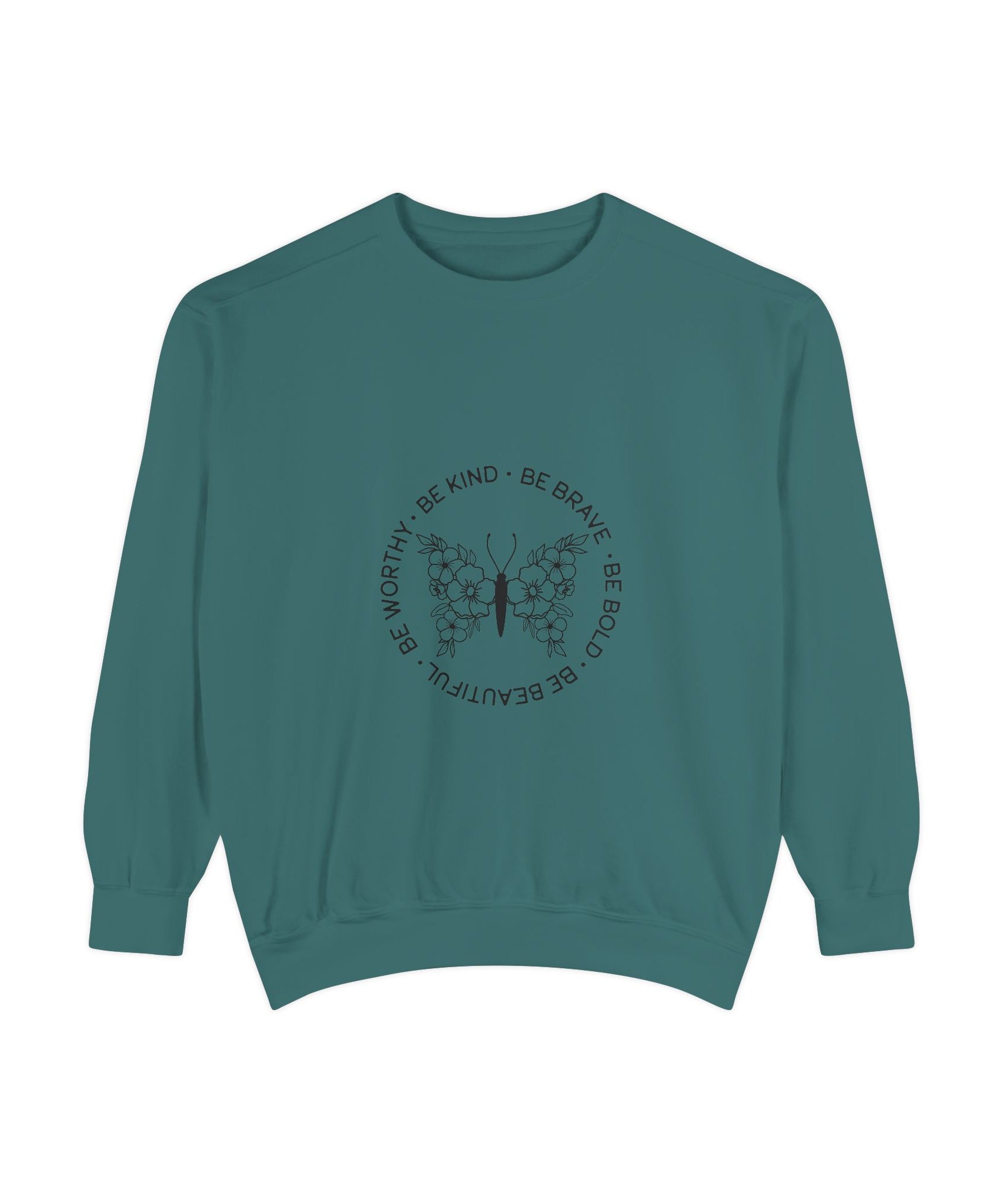 Inspirational Unisex Sweatshirt - Be Kind & Brave | Gallory Hive