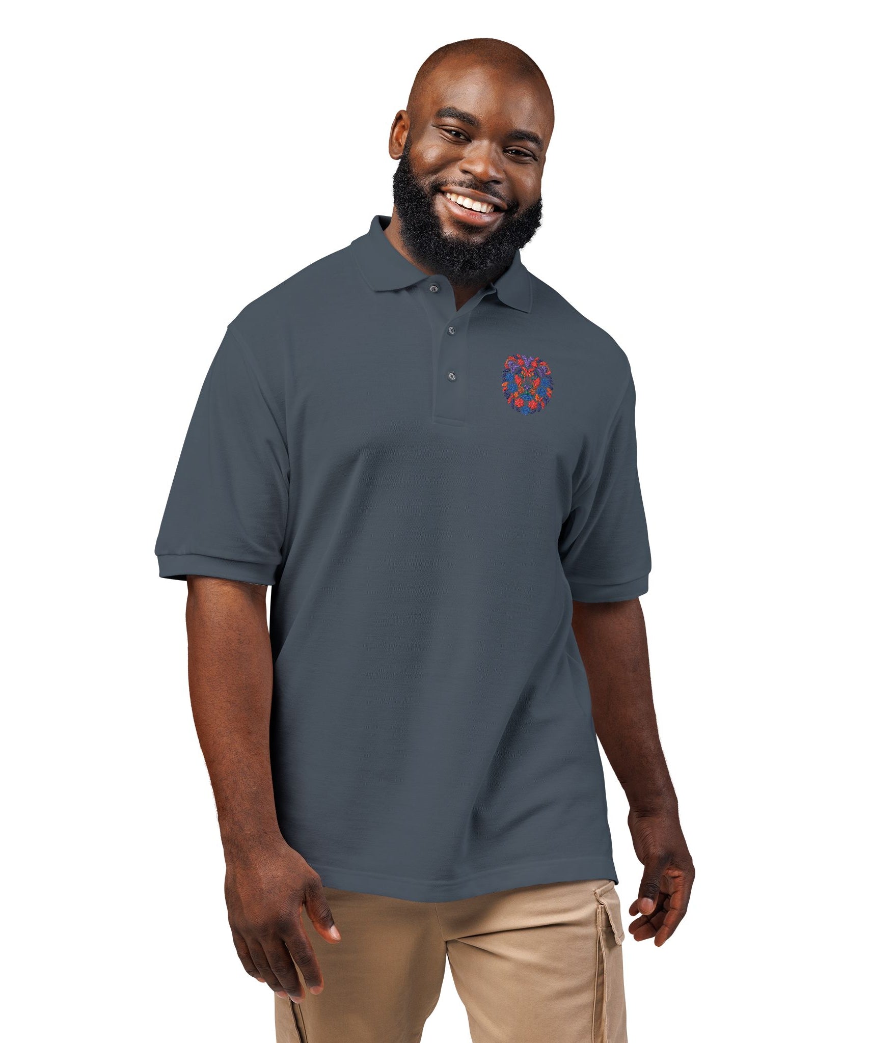 Embroidery Polo Shirt - Stylish, Comfortable, Unisex Shirt for Casual and Office Wear, Perfect Gift for Birthdays and Holidays - Gallory Hive