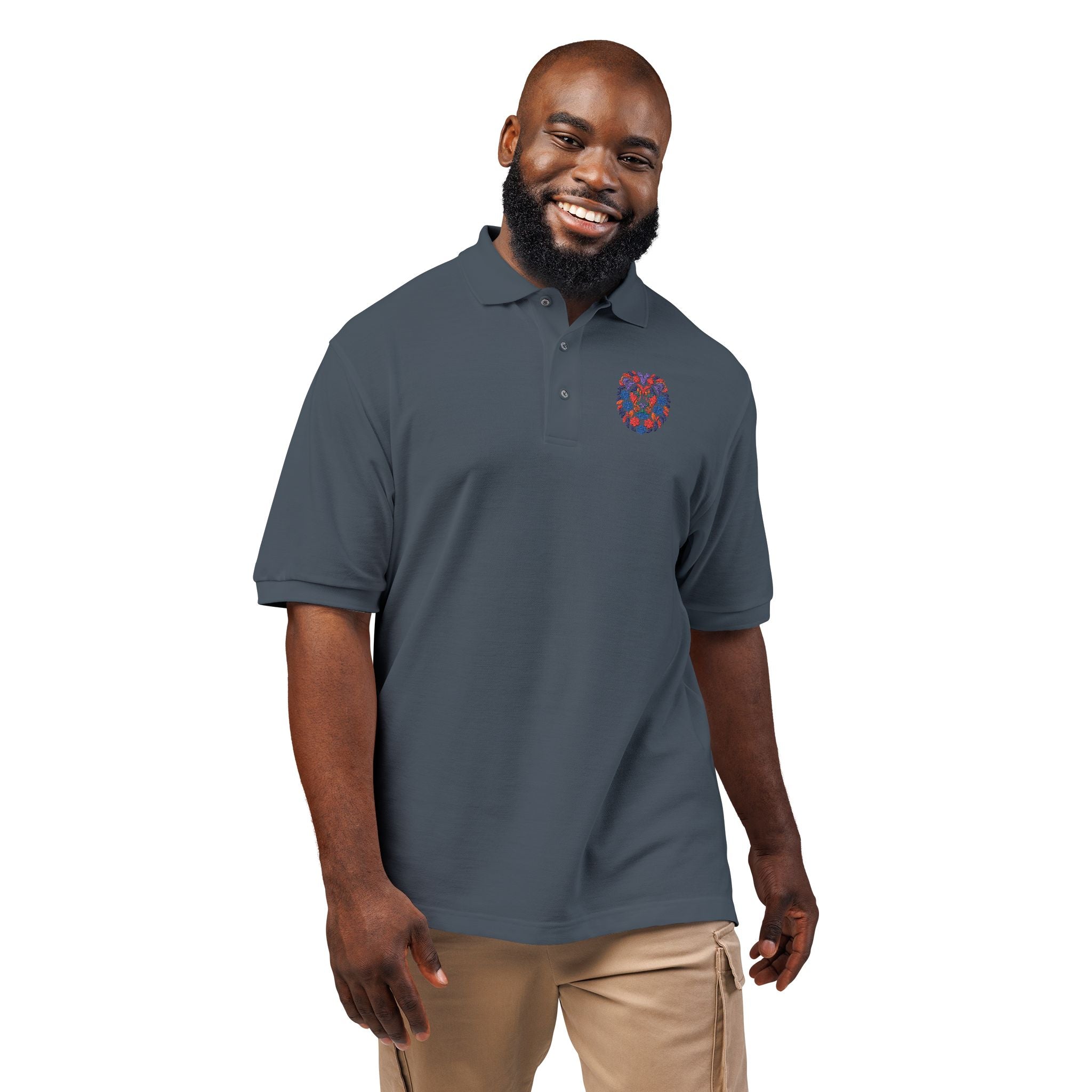Embroidery Polo Shirt - Stylish, Comfortable, Unisex Shirt for Casual and Office Wear, Perfect Gift for Birthdays and Holidays