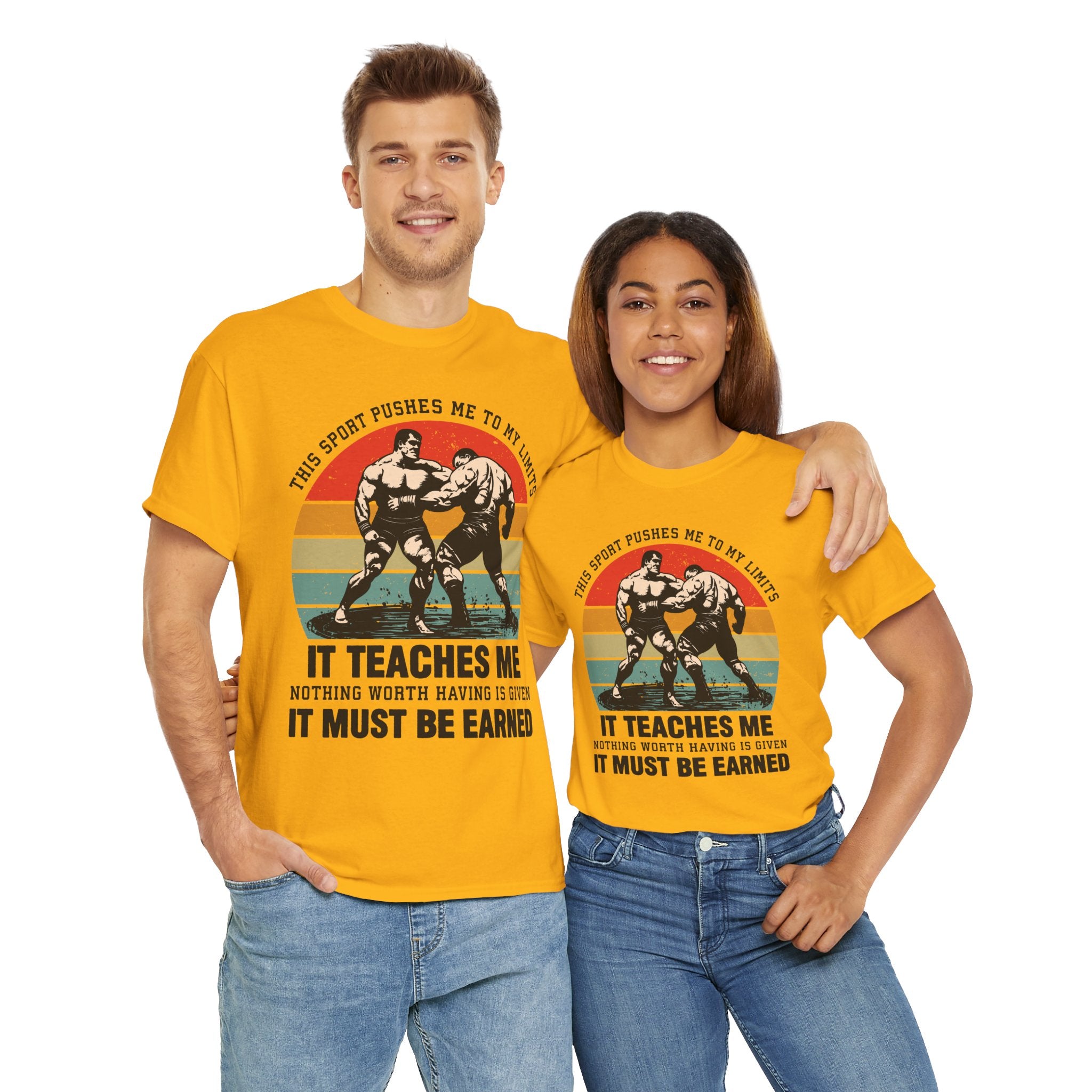 Retro Wrestling Humor T-Shirt