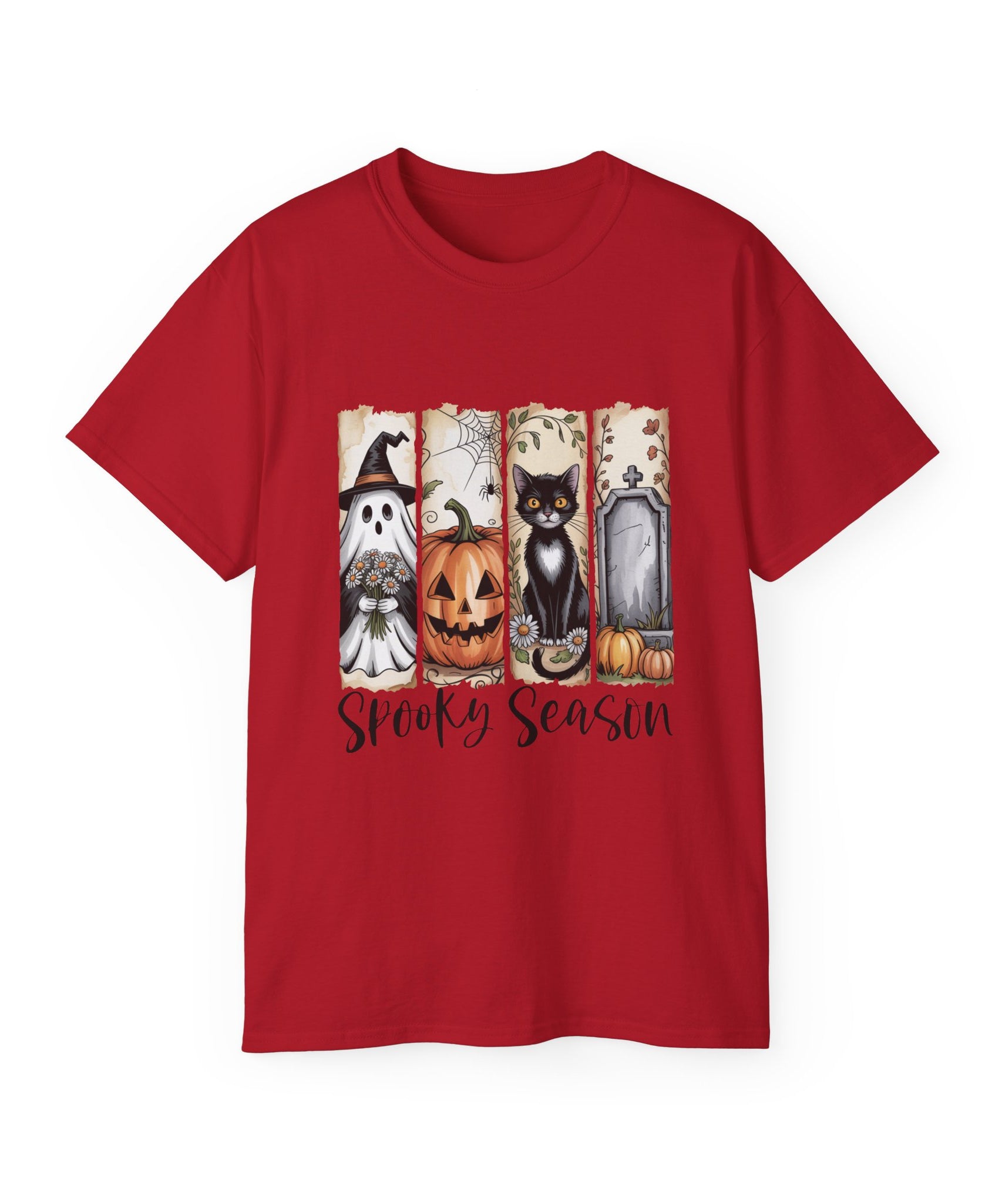 Unisex Spooky Season Tee - Inspirational Casual Wear, Christian T-Shirt, Motivational Gift, Faith-Based Apparel, Everyday Comfort - Gallory Hive