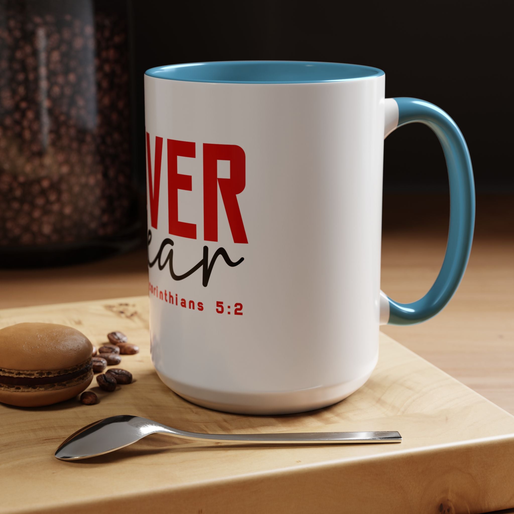 Faith Scripture Accent Coffee Mug | Gallory Hive