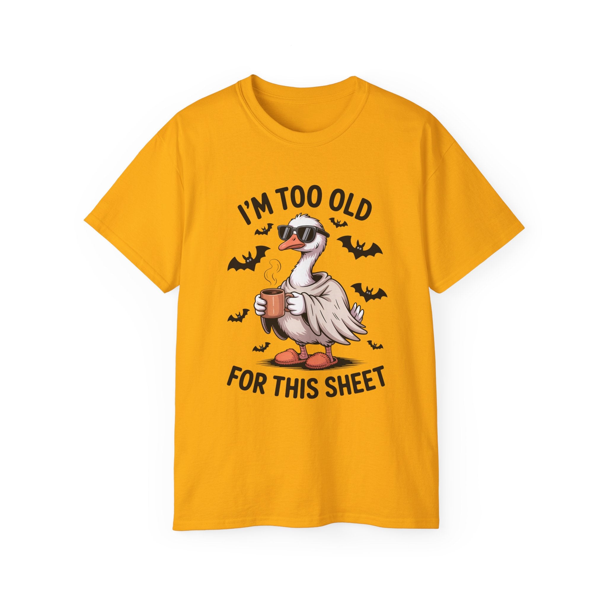 Funny Goose T-Shirt - Halloween Sheet Pun Tee | Gallory Hive