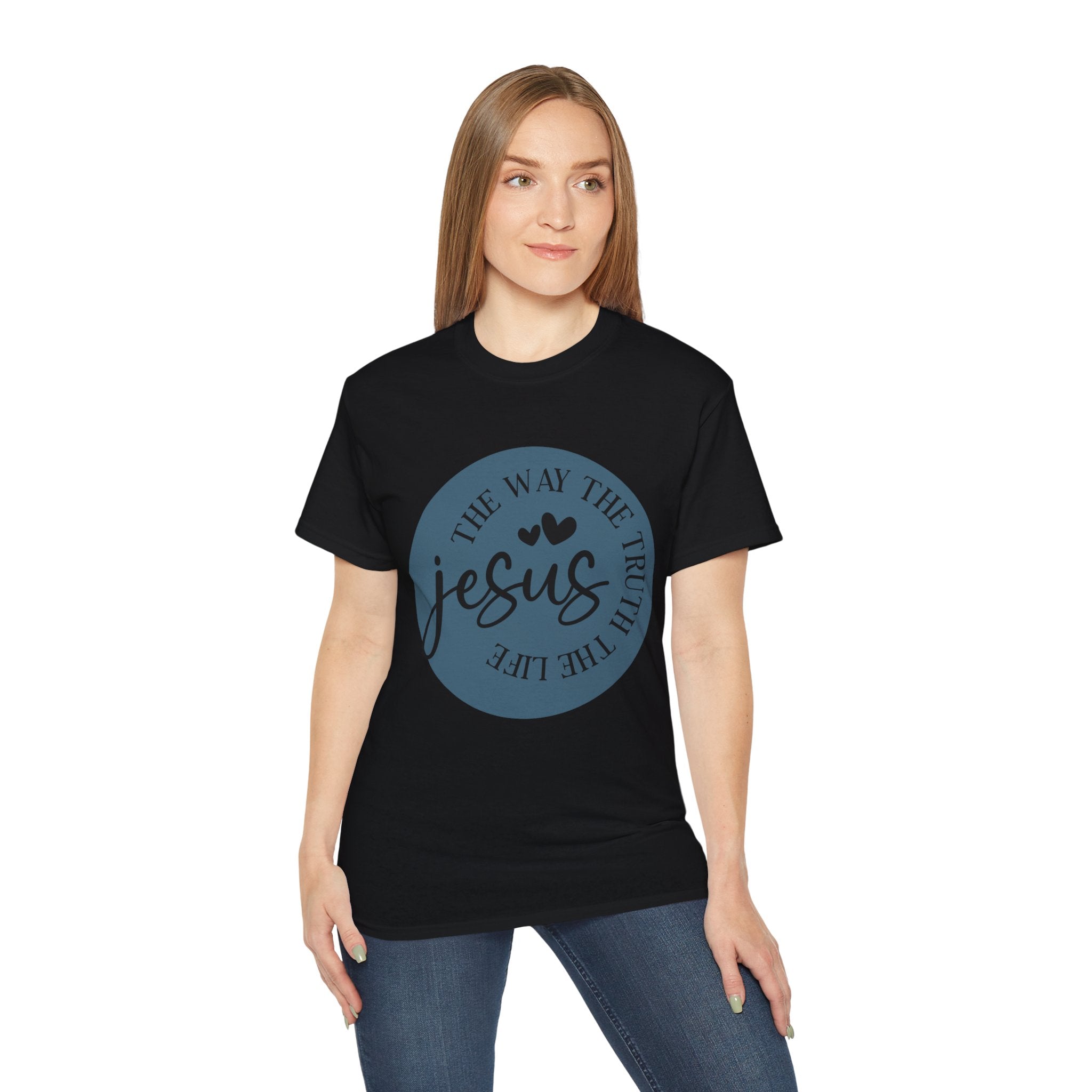 Unisex The way the Truth Tee - Inspirational Casual Wear, Christian T-Shirt, Motivational Gift, Faith-Based Apparel, Everyday Comfort