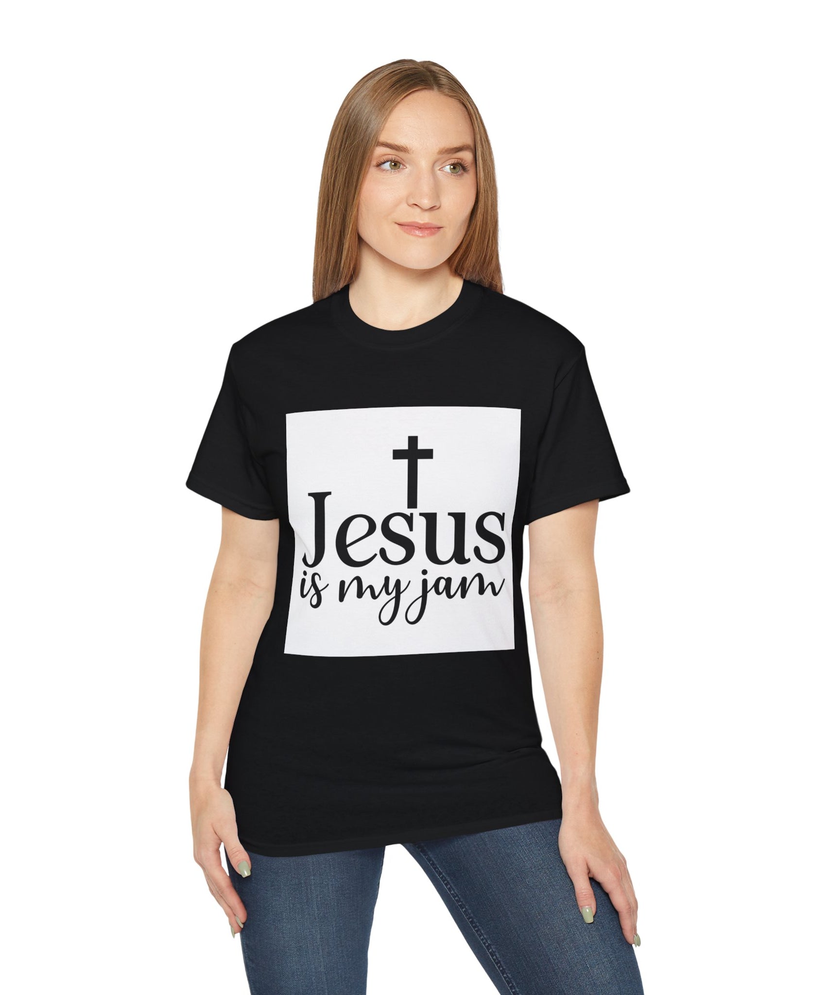 Unisex Jesus is my jam Tee - Inspirational Casual Wear, Christian T-Shirt, Motivational Gift, Faith-Based Apparel, Everyday Comfort - Gallory Hive