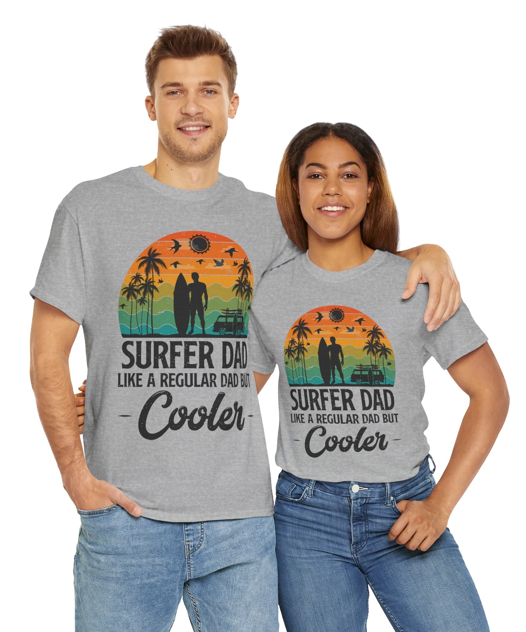 Vintage Surf Van & Palm Tree T-Shirt
