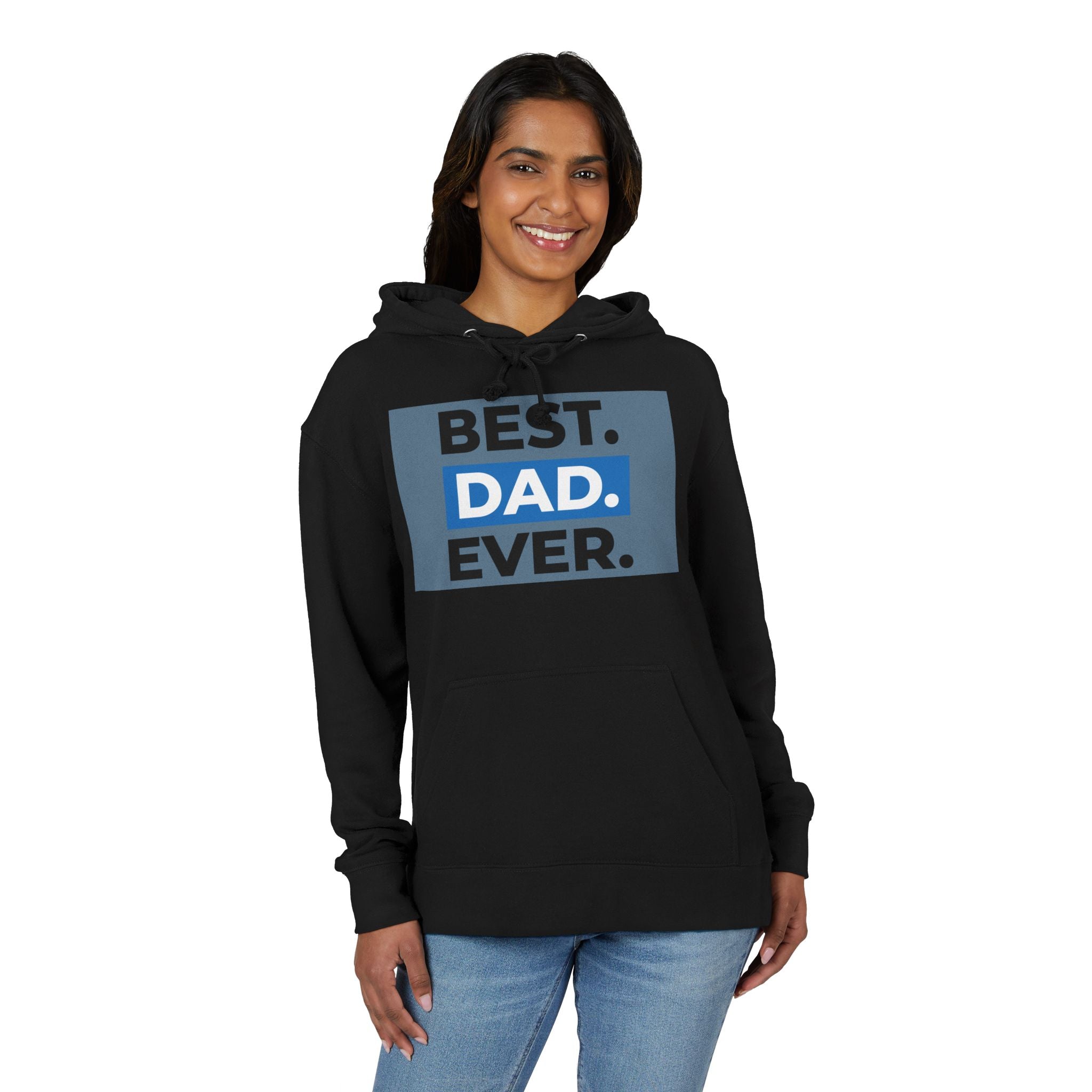 Best Dad Ever Unisex French Terry Hoodie | Perfect Father's Day Gift