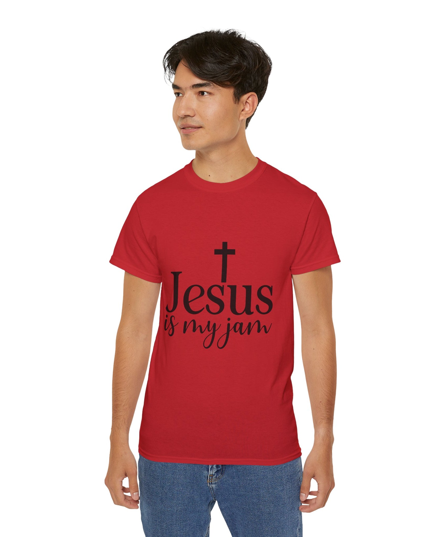 Unisex Jesus is my jam Tee - Inspirational Casual Wear, Christian T-Shirt, Motivational Gift, Faith-Based Apparel, Everyday Comfort - Gallory Hive
