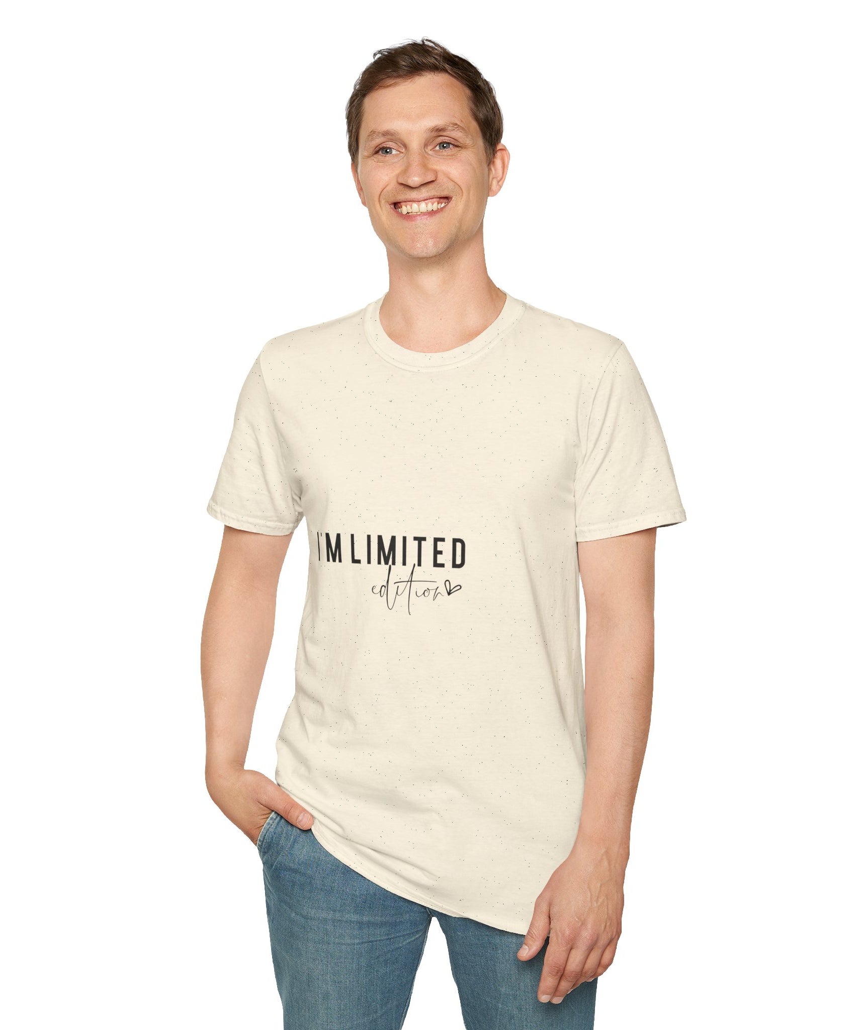 Unisex T-Shirt – "I'm Limited Edition" Statement Graphic Tee - Positive Affirmation Shirt for Friends, Inspirational Tee - Gallory Hive