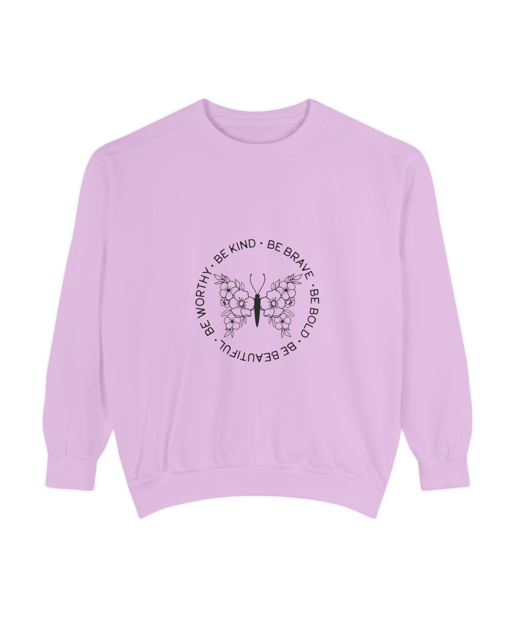 Inspirational Unisex Sweatshirt - Be Kind & Brave