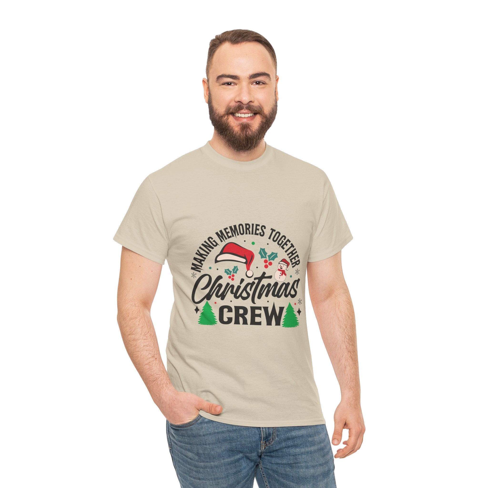 Santa Hat Snowman Xmas Trees Cute Tee | Gallory Hive