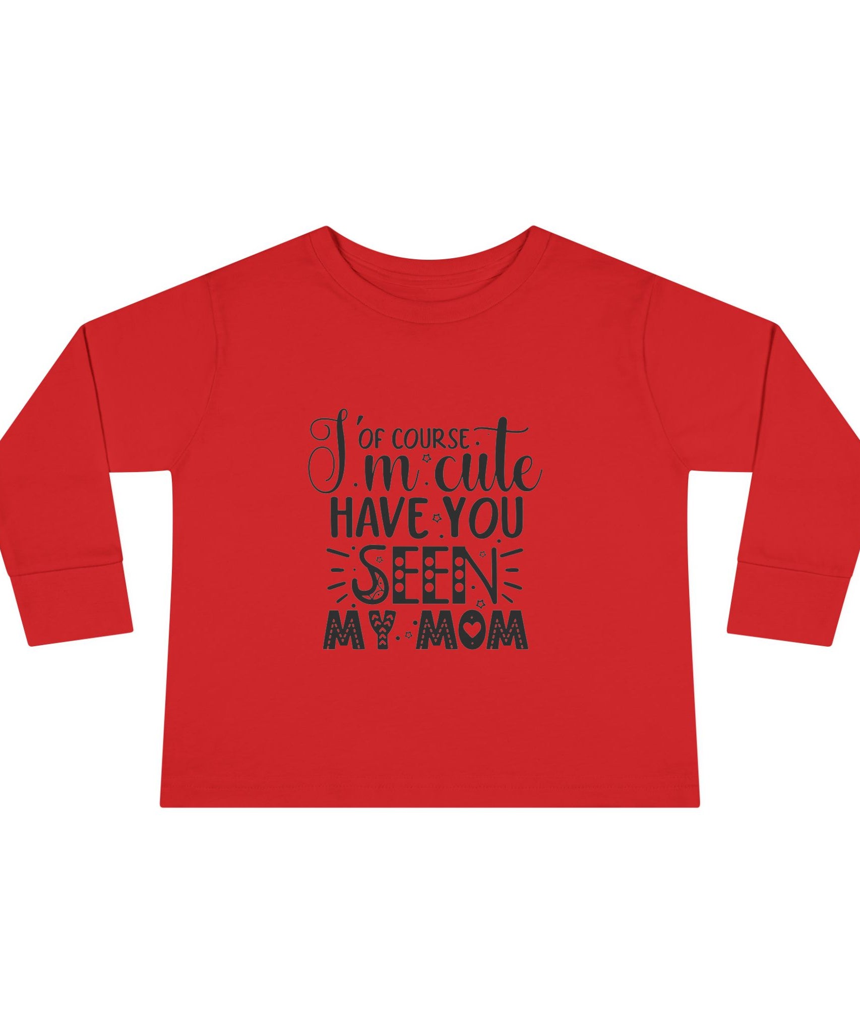 Toddler Long Sleeve Tee - Cute Gift for Dads, Family Celebrations, Birthday Party - Gallory Hive