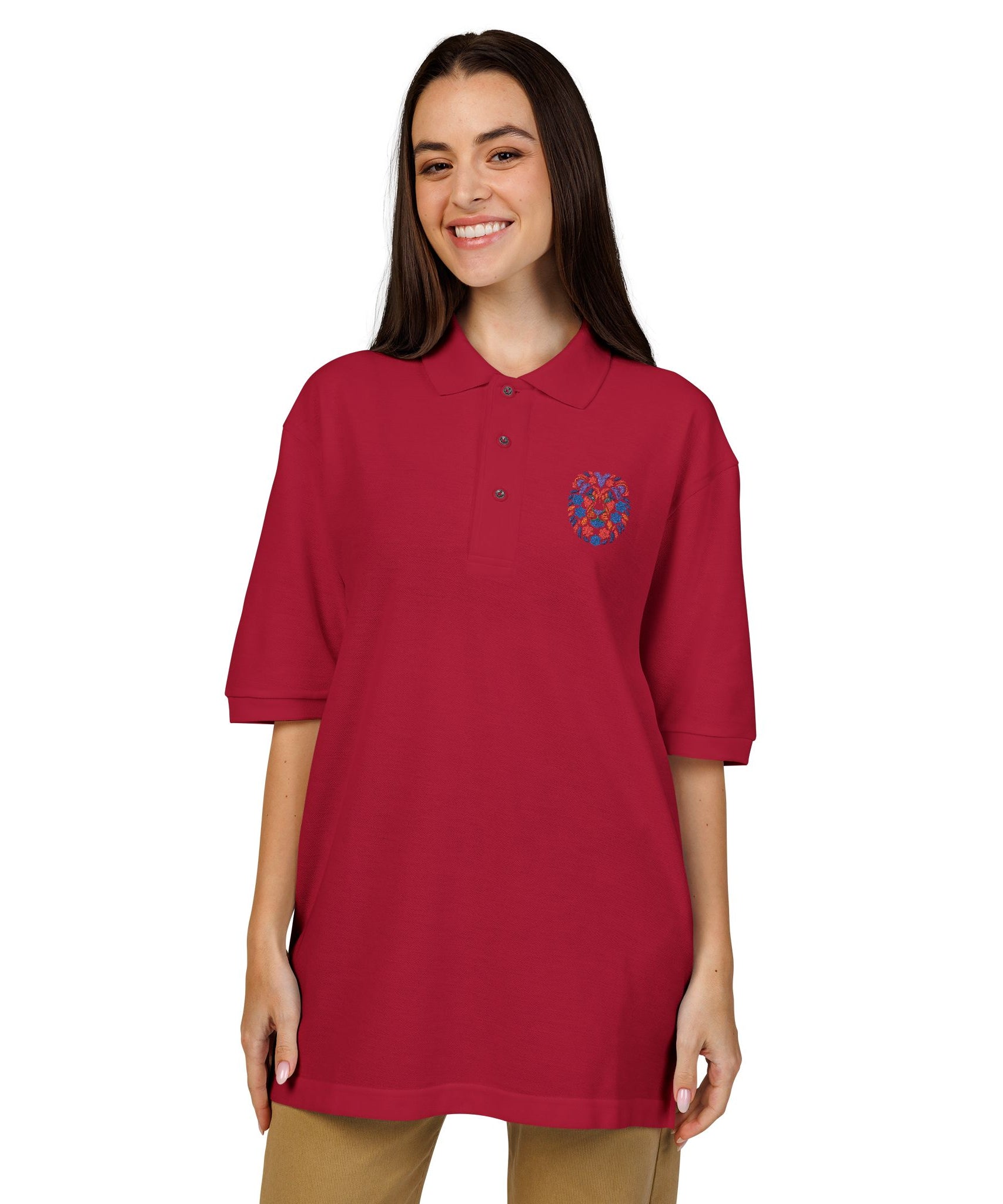 Embroidery Polo Shirt - Stylish, Comfortable, Unisex Shirt for Casual and Office Wear, Perfect Gift for Birthdays and Holidays - Gallory Hive