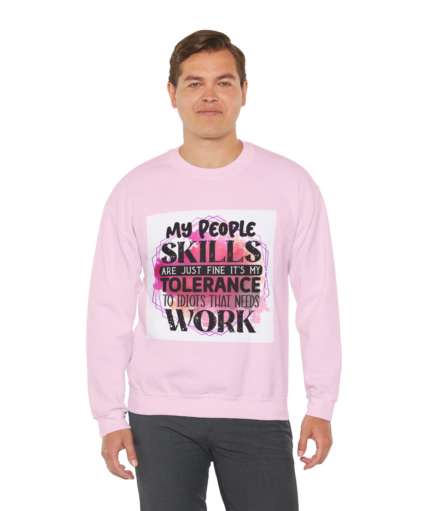 My people skills are just fine Quote Unisex Sweatshirt - Casual Humor Apparel, Gift for Friends, Family - Gallory Hive