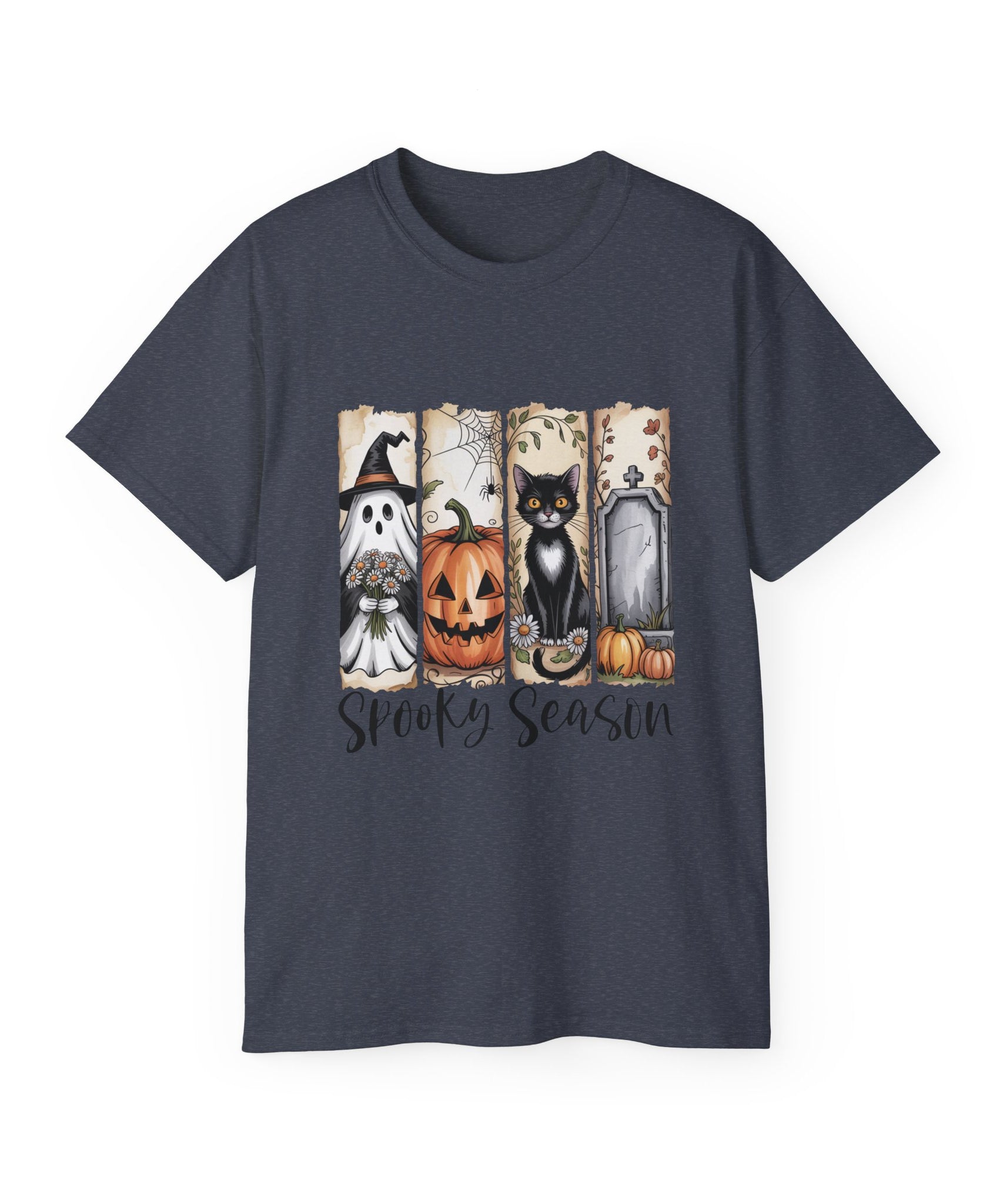 Unisex Spooky Season Tee - Inspirational Casual Wear, Christian T-Shirt, Motivational Gift, Faith-Based Apparel, Everyday Comfort - Gallory Hive