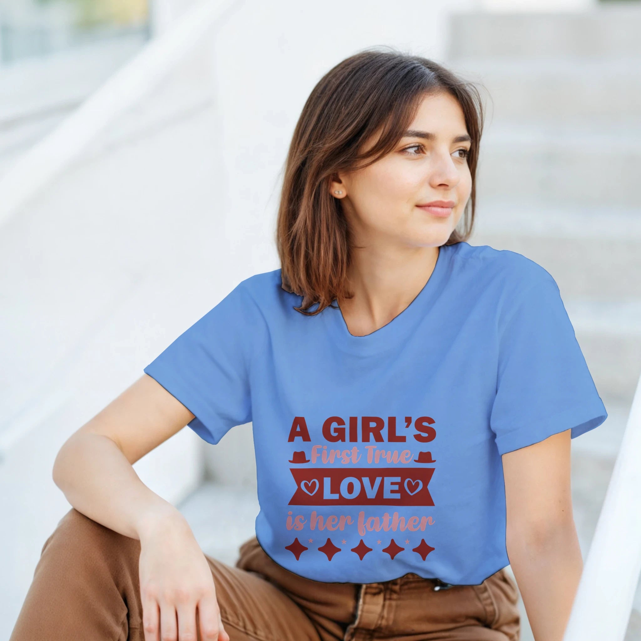 Minimalist Dad Love Shirt – Unisex Tee