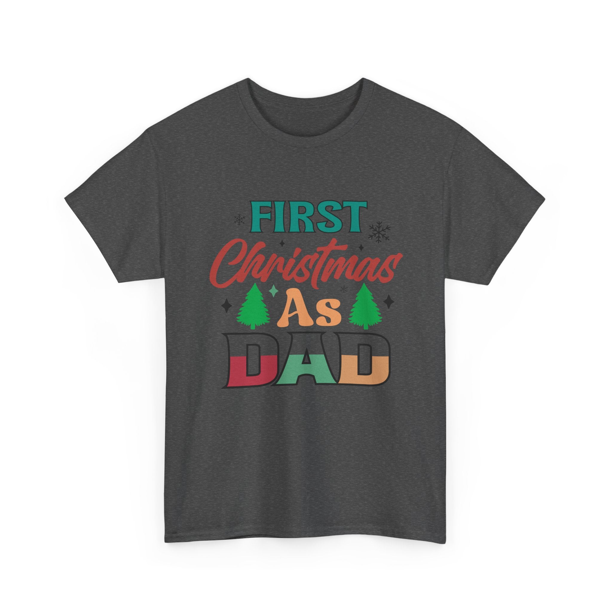 First Christmas as Dad T-Shirt | Gallory Hive