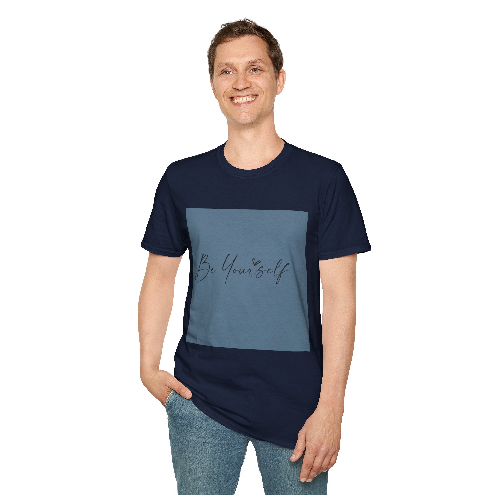 Unisex T-Shirt – "Be Yourself" Quote Tee - Positive Affirmation Shirt for Friends, Inspirational Tee