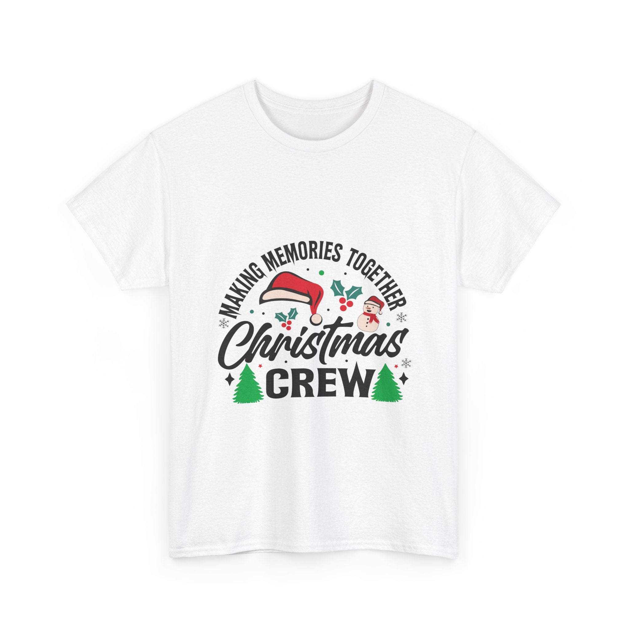 Santa Hat Snowman Xmas Trees Cute Tee | Gallory Hive