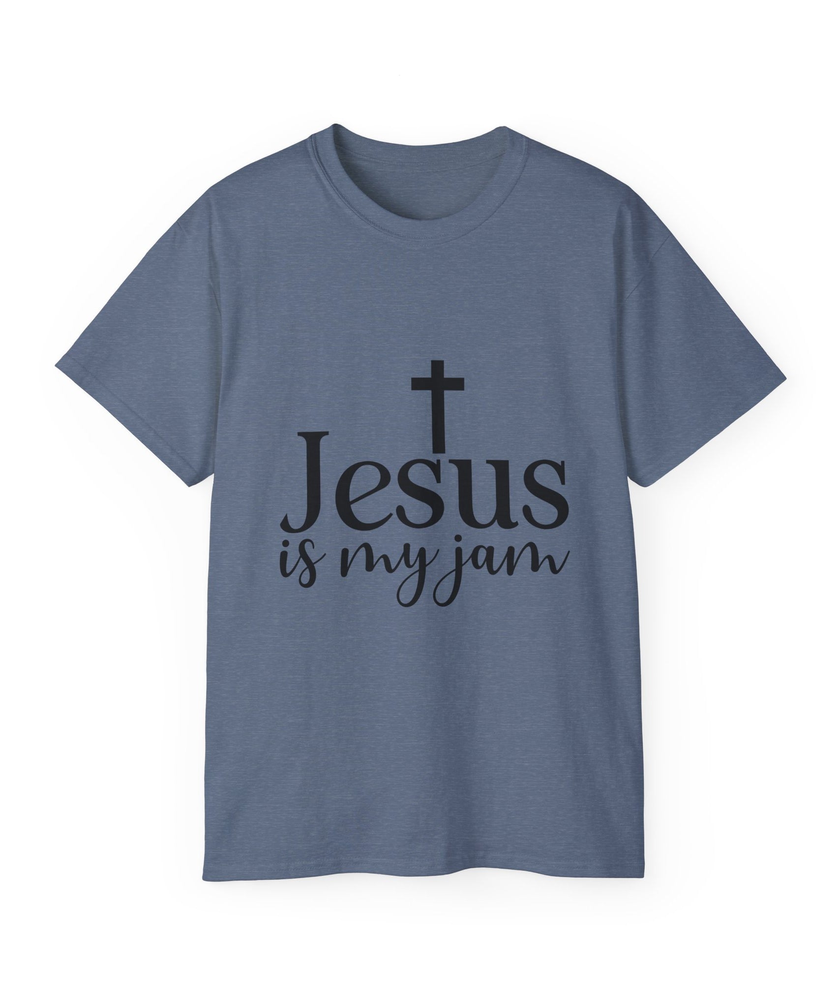 Unisex Jesus is my jam Tee - Inspirational Casual Wear, Christian T-Shirt, Motivational Gift, Faith-Based Apparel, Everyday Comfort - Gallory Hive