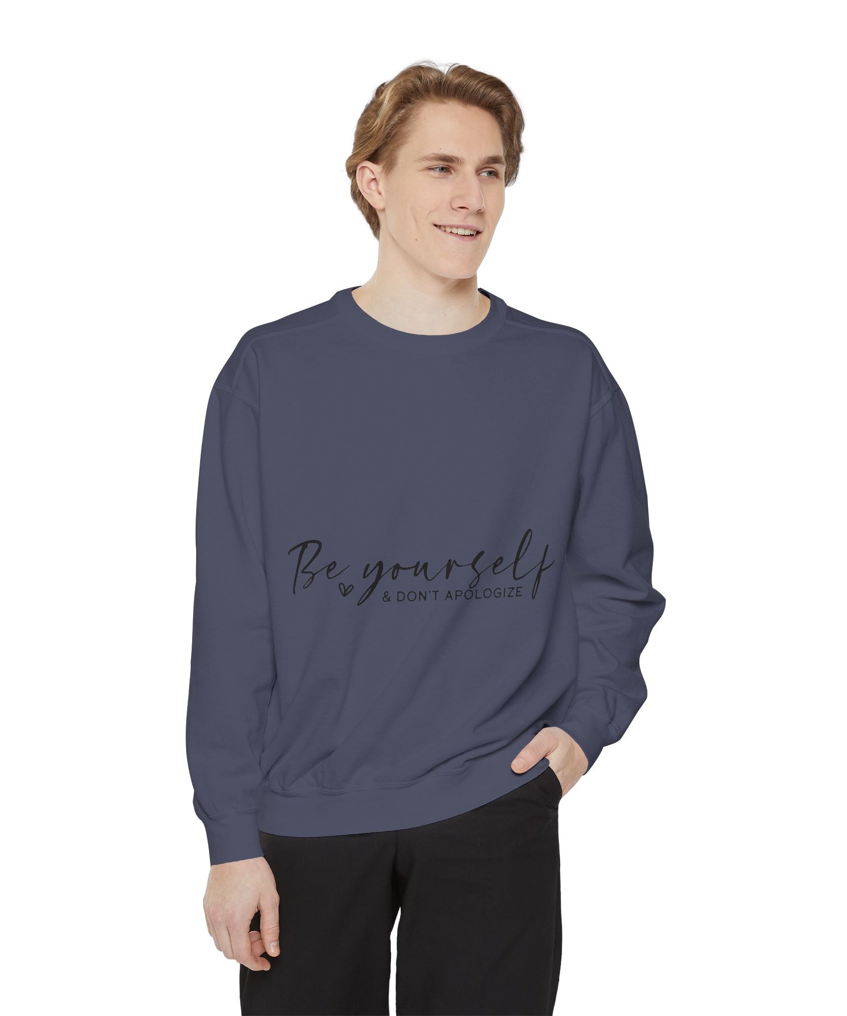 Motivational Unisex Sweatshirt – Be Yourself