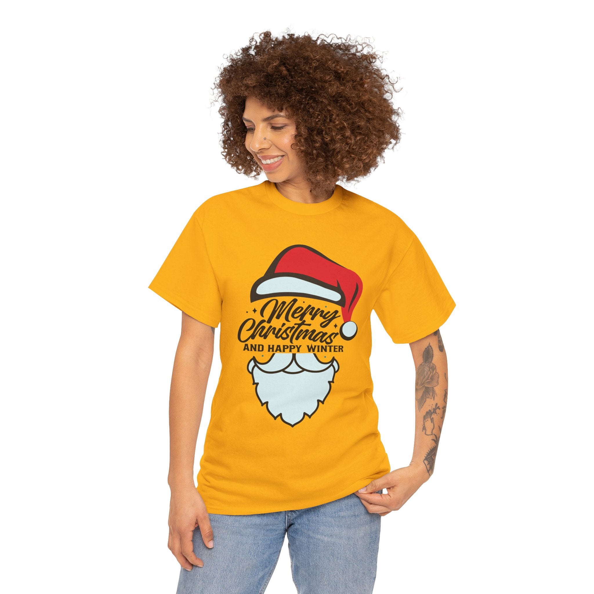 Festive Santa Beard Christmas Shirt | Gallory Hive